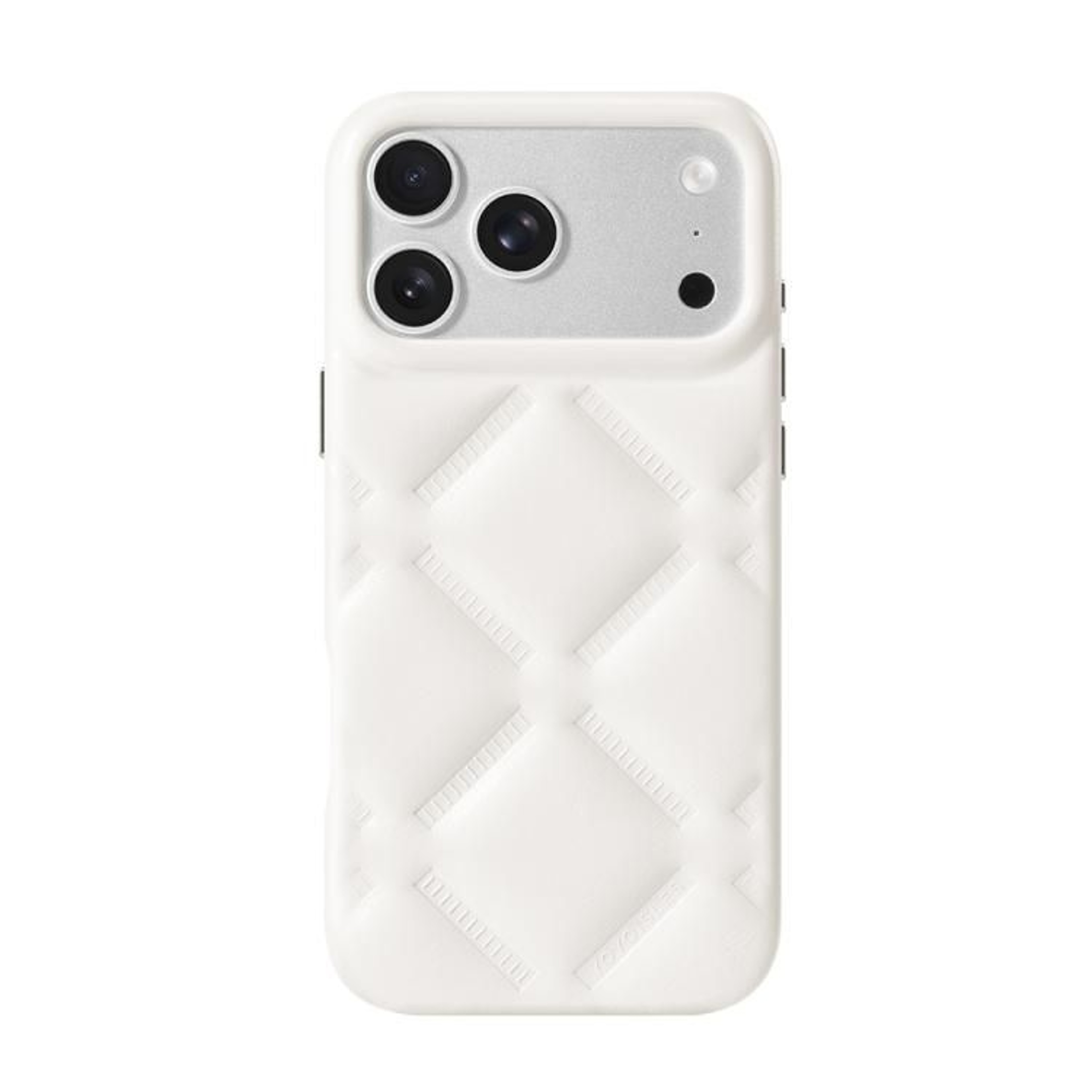 IPhone 18 Pro PU Leather Quilted Cloud Phone Case 8