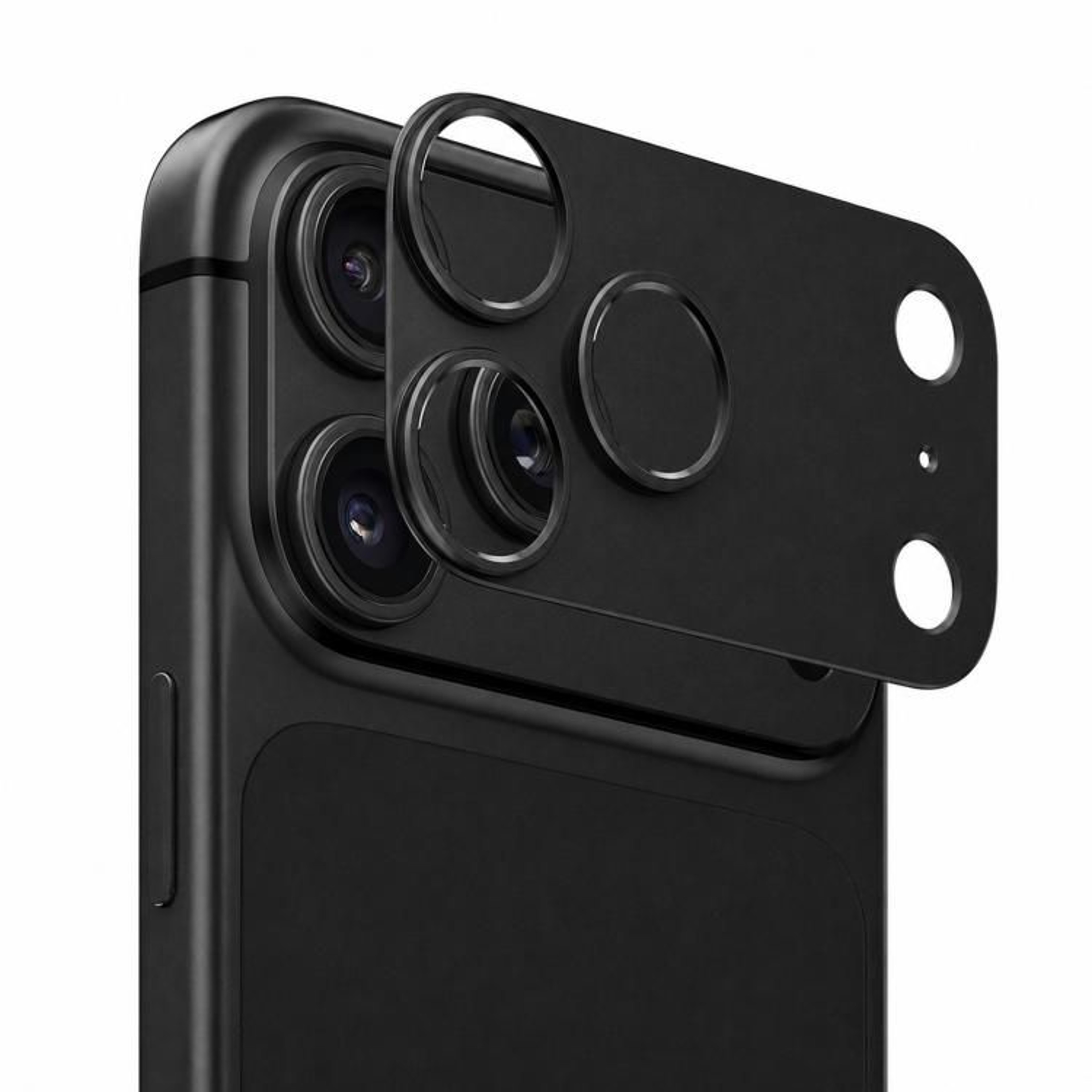 18 Pro Aluminum Alloy Hollow Camera Lens Protector 8