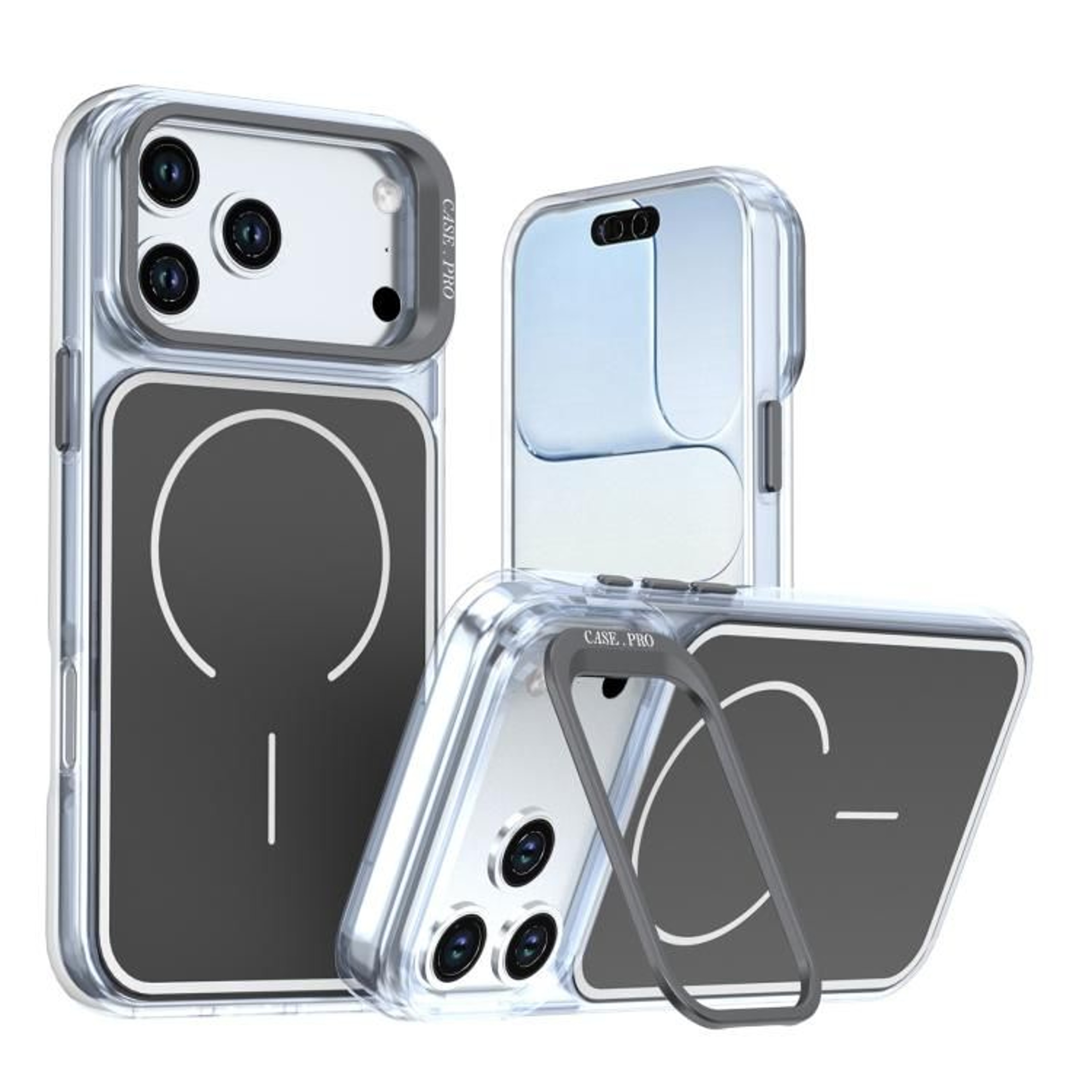 IPhone 18 Pro Magnetic Phone Case With Metal Camera Bracket 10
