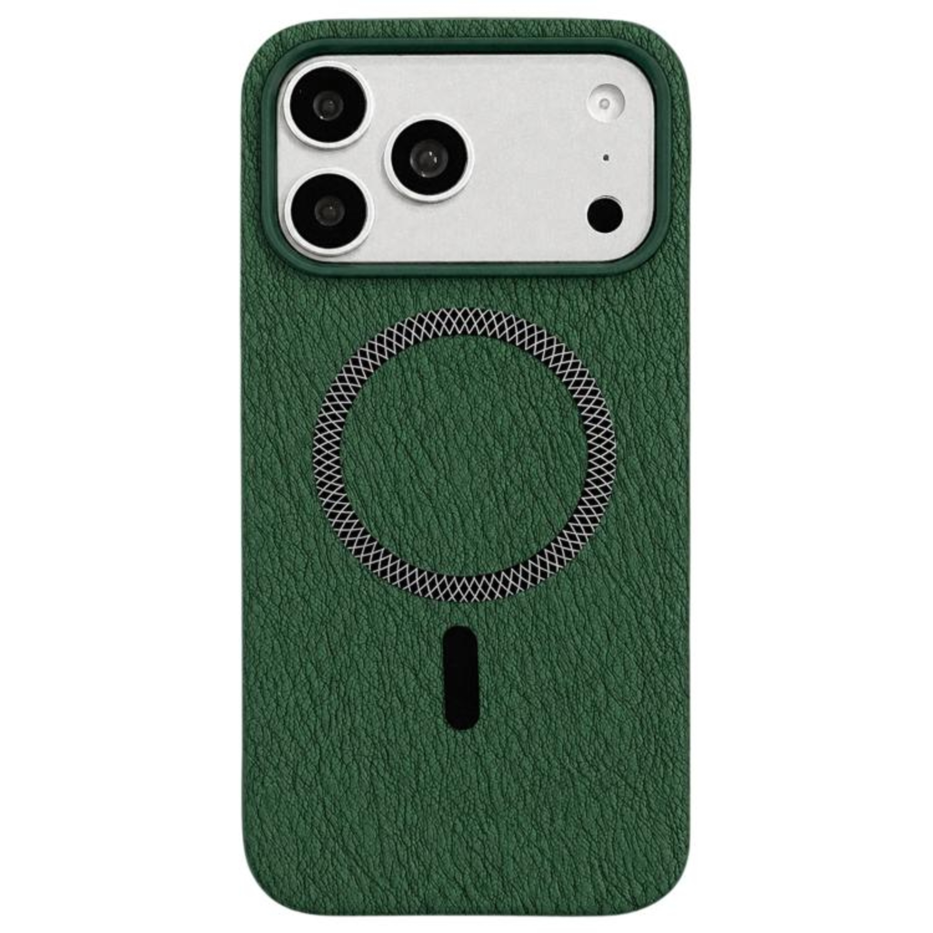 Rhombus Texture Magnetic Phone Case For IPhone 18 Pro Max Acrylic Hybrid TPU Cover 9