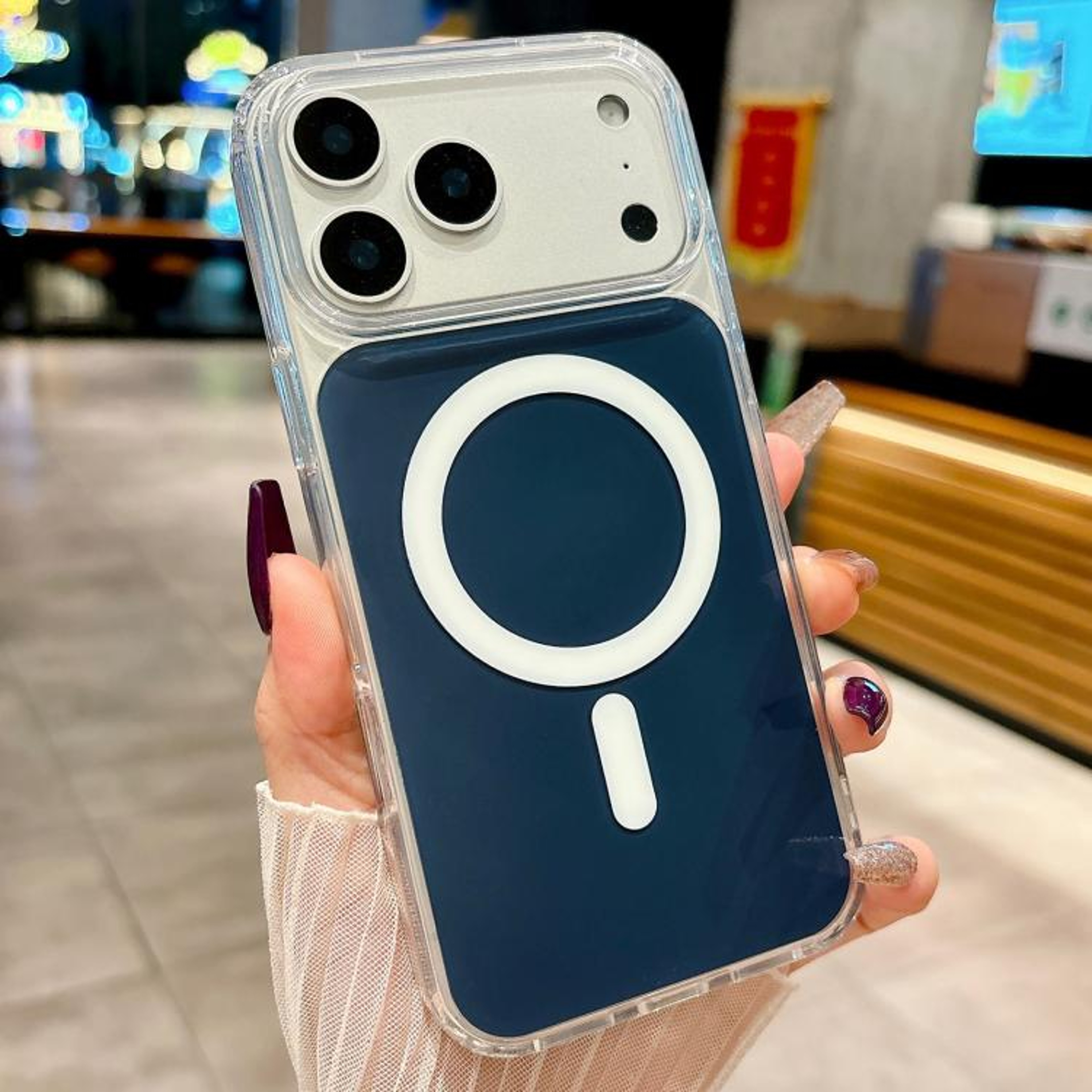 Acrylic MagSafe Phone Case Compatible With IPhone 18 Pro 8