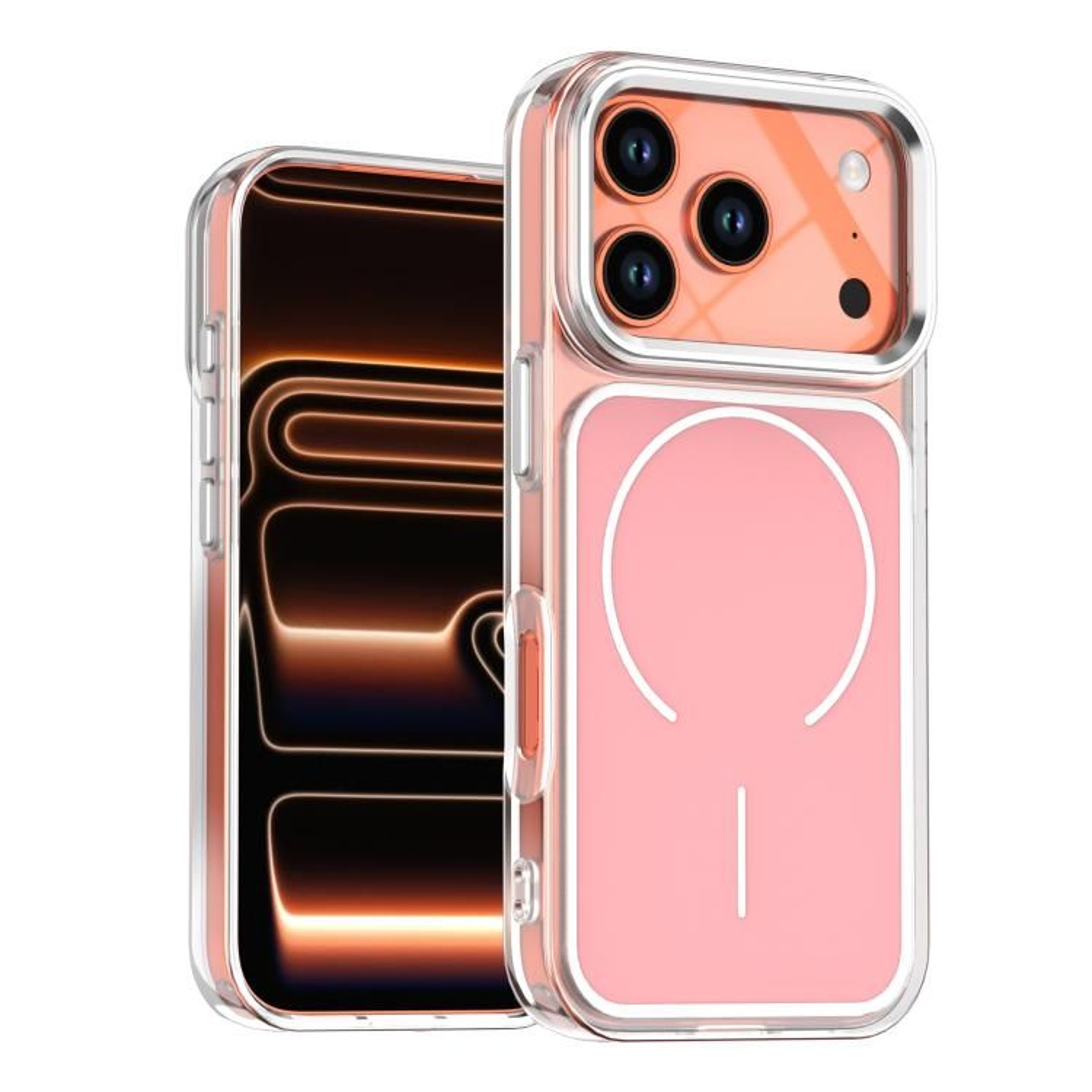 IPhone 18 Pro MagSafe Magnetic Phone Case Bright Shadow Twocolor 9