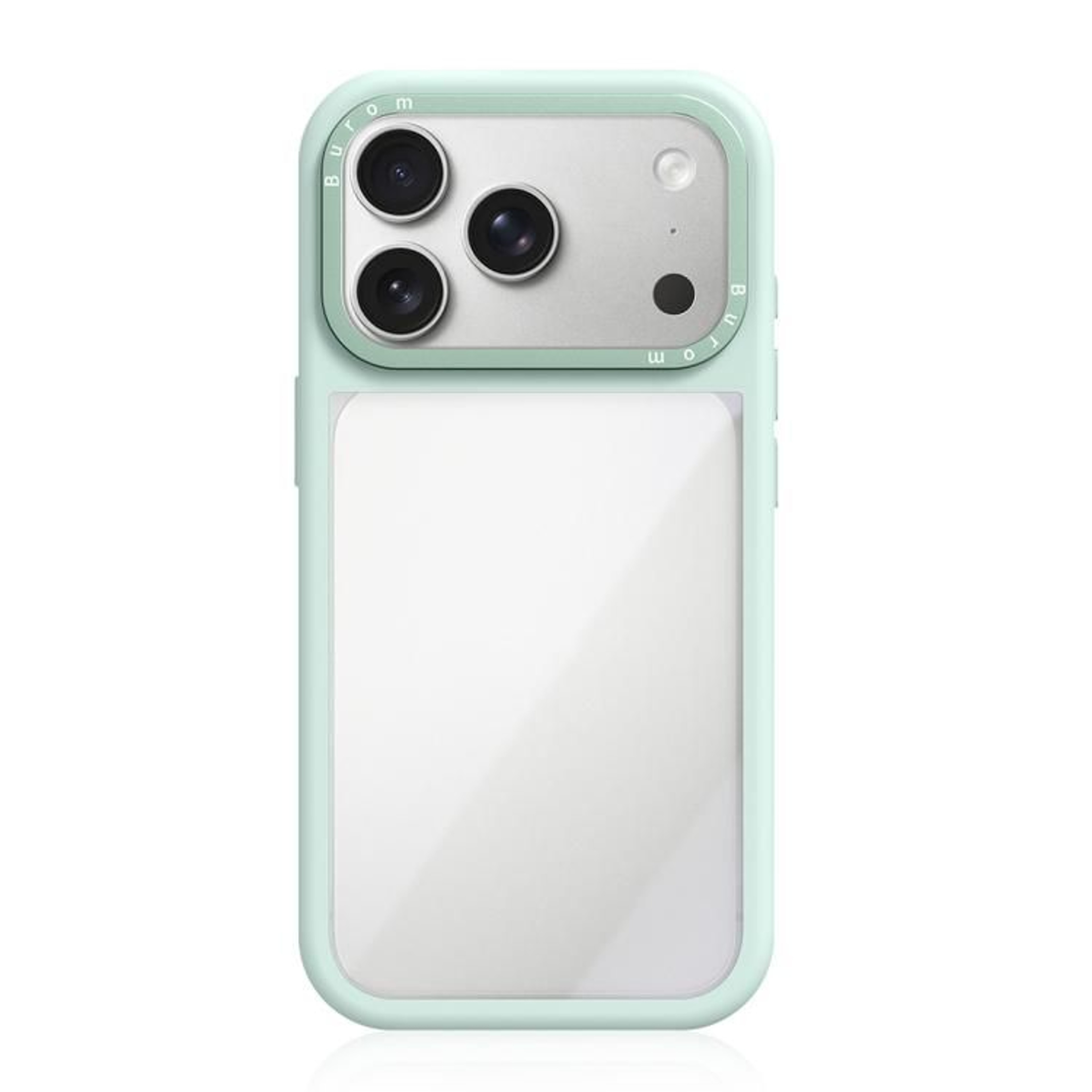 IPhone 18 Pro Clear Hybrid Case With Liquid Silicone Frame And Metal Lens Guard 15