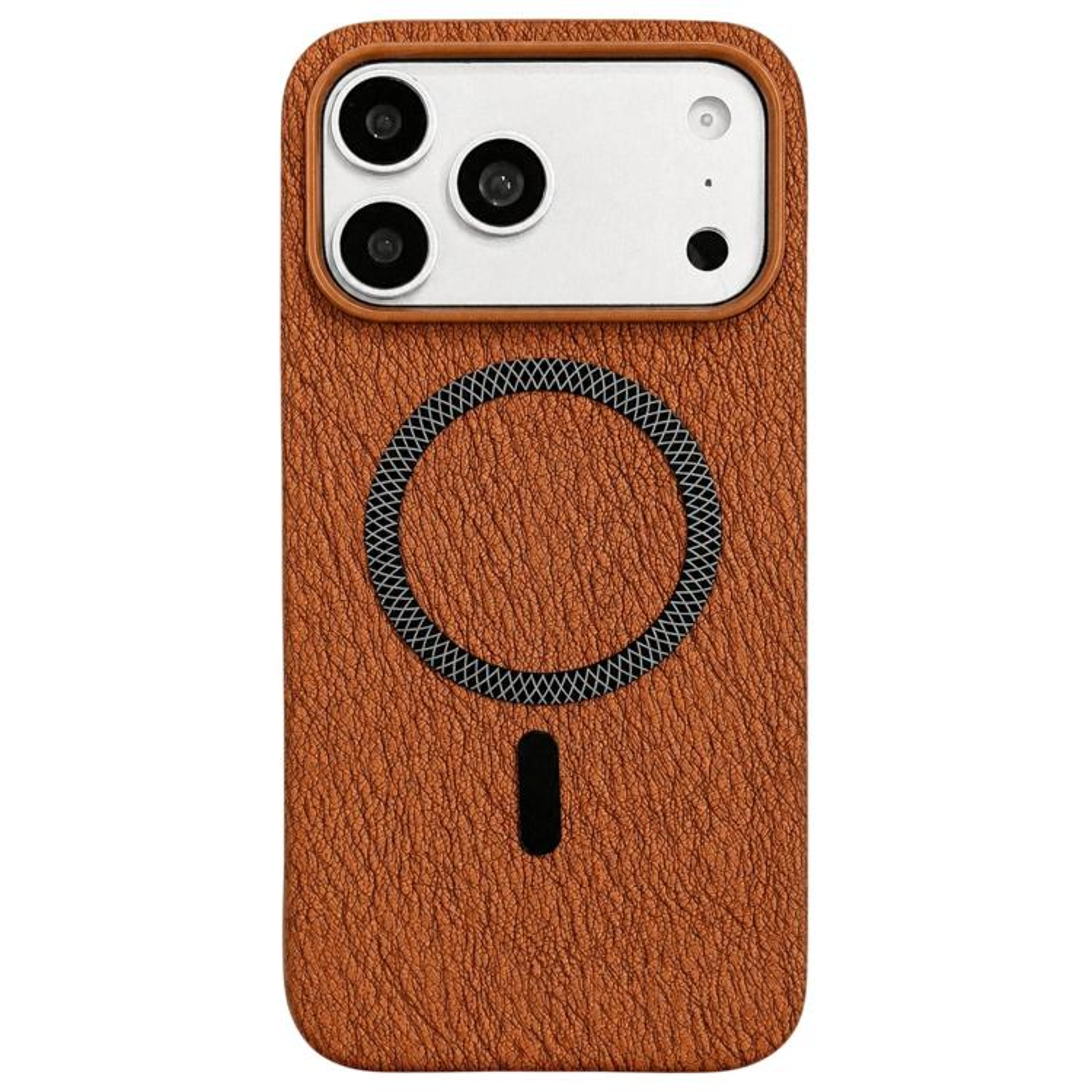 IPhone 18 Pro Magnetic Acrylic TPU Phone Case With Rhombus Texture 8