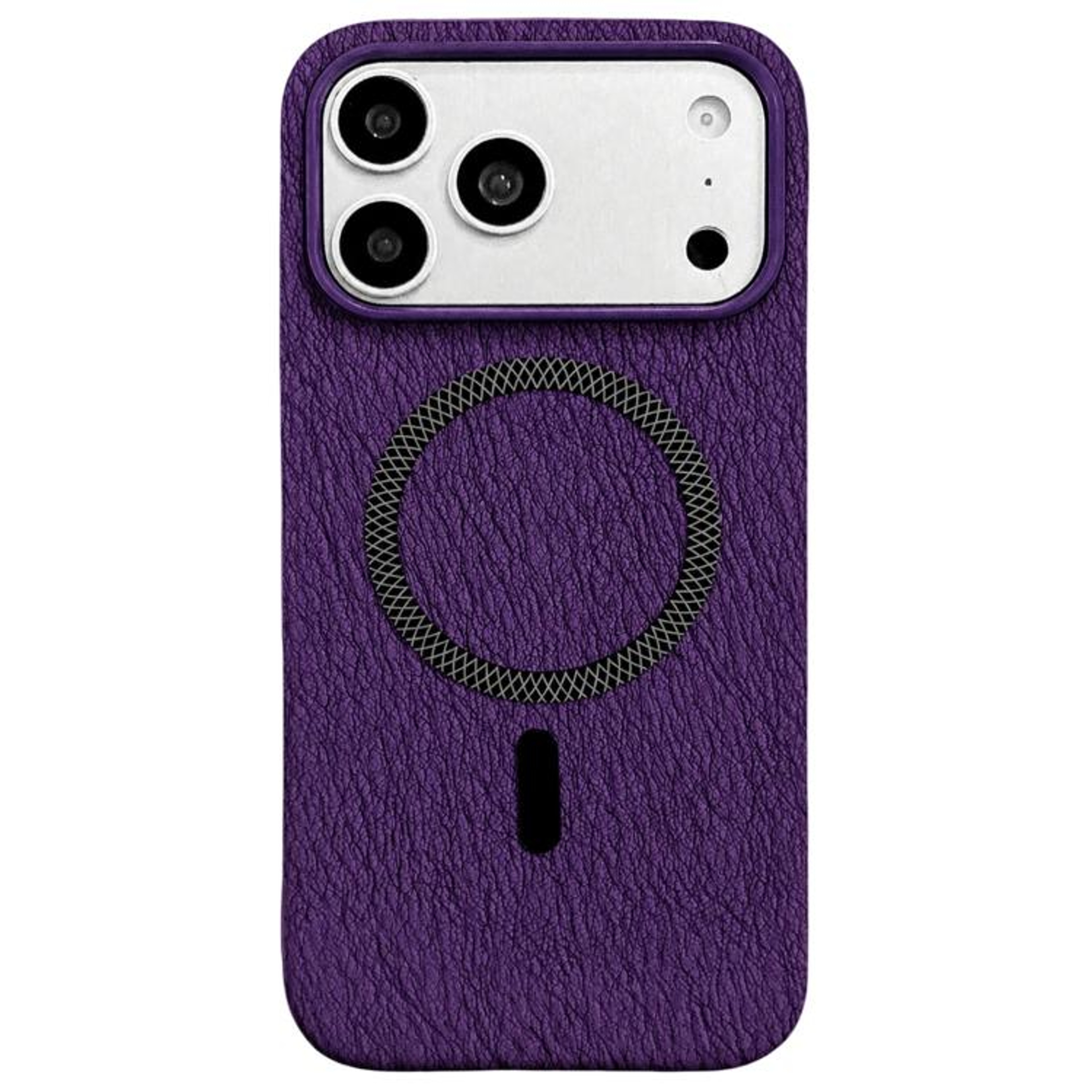 IPhone 18 Pro Magnetic Acrylic TPU Phone Case With Rhombus Texture 12
