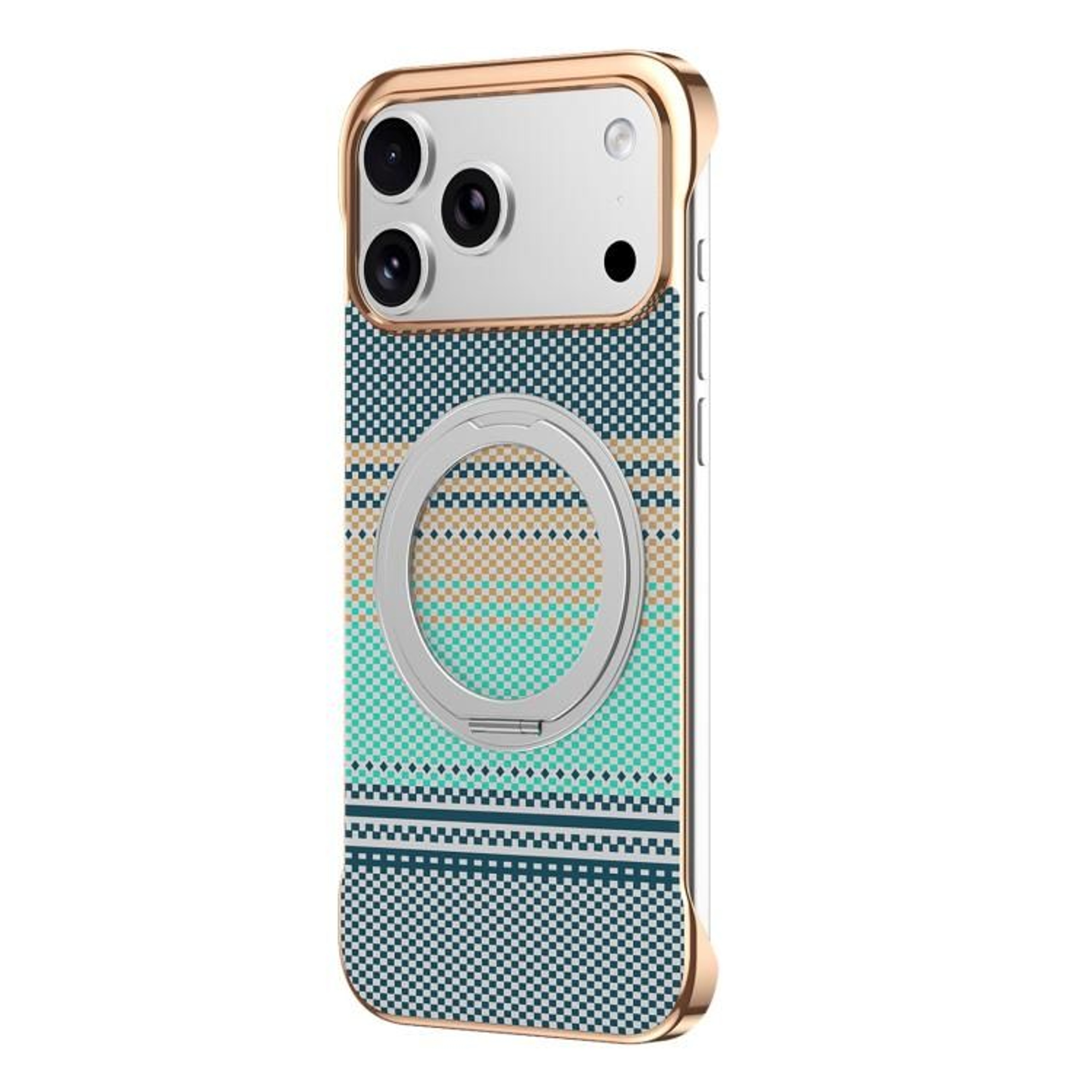 Magnetic Phone Case For IPhone 18 Pro Max With 360 Rotating Kickstand 9