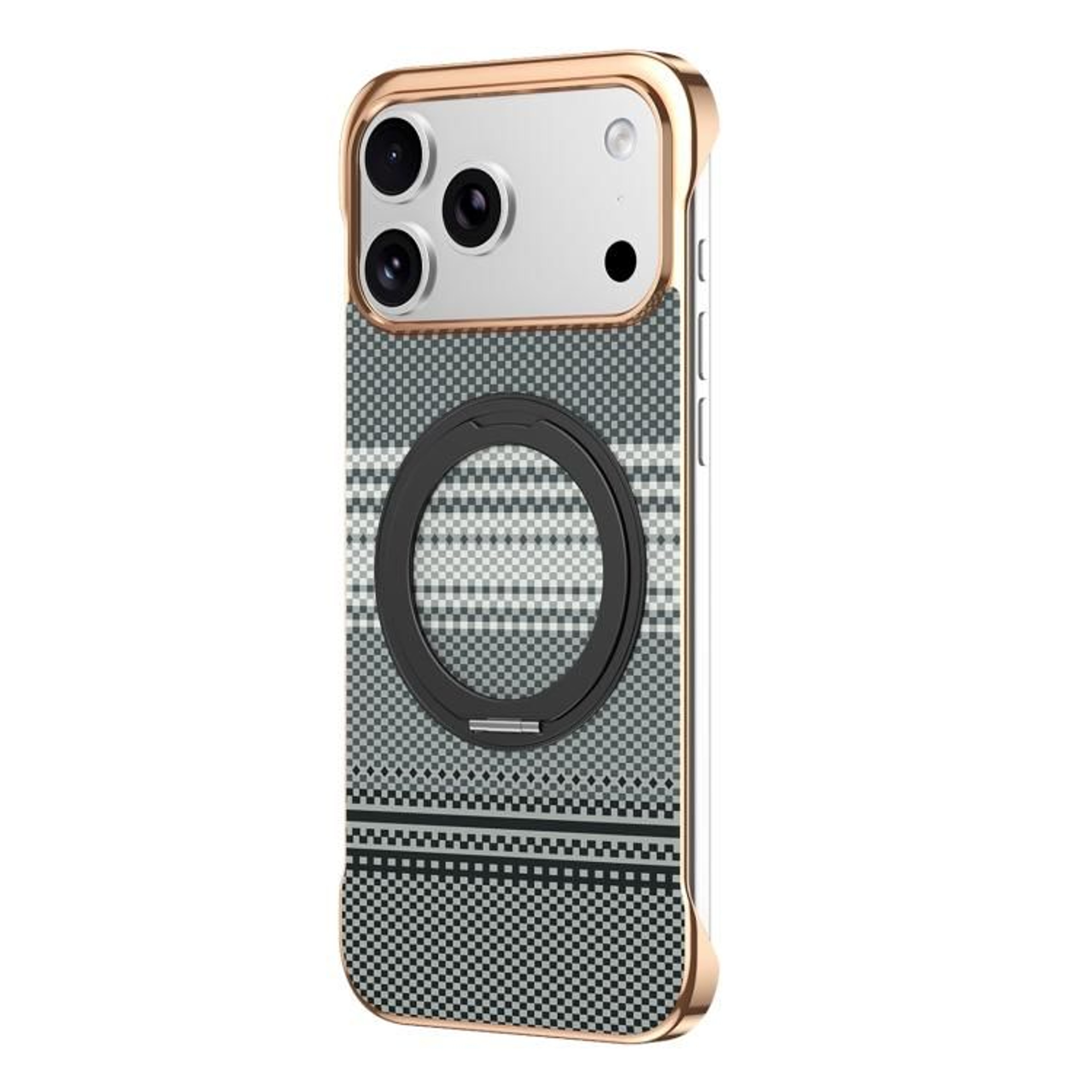 Magnetic Phone Case For IPhone 18 Pro Max With 360 Rotating Kickstand 11