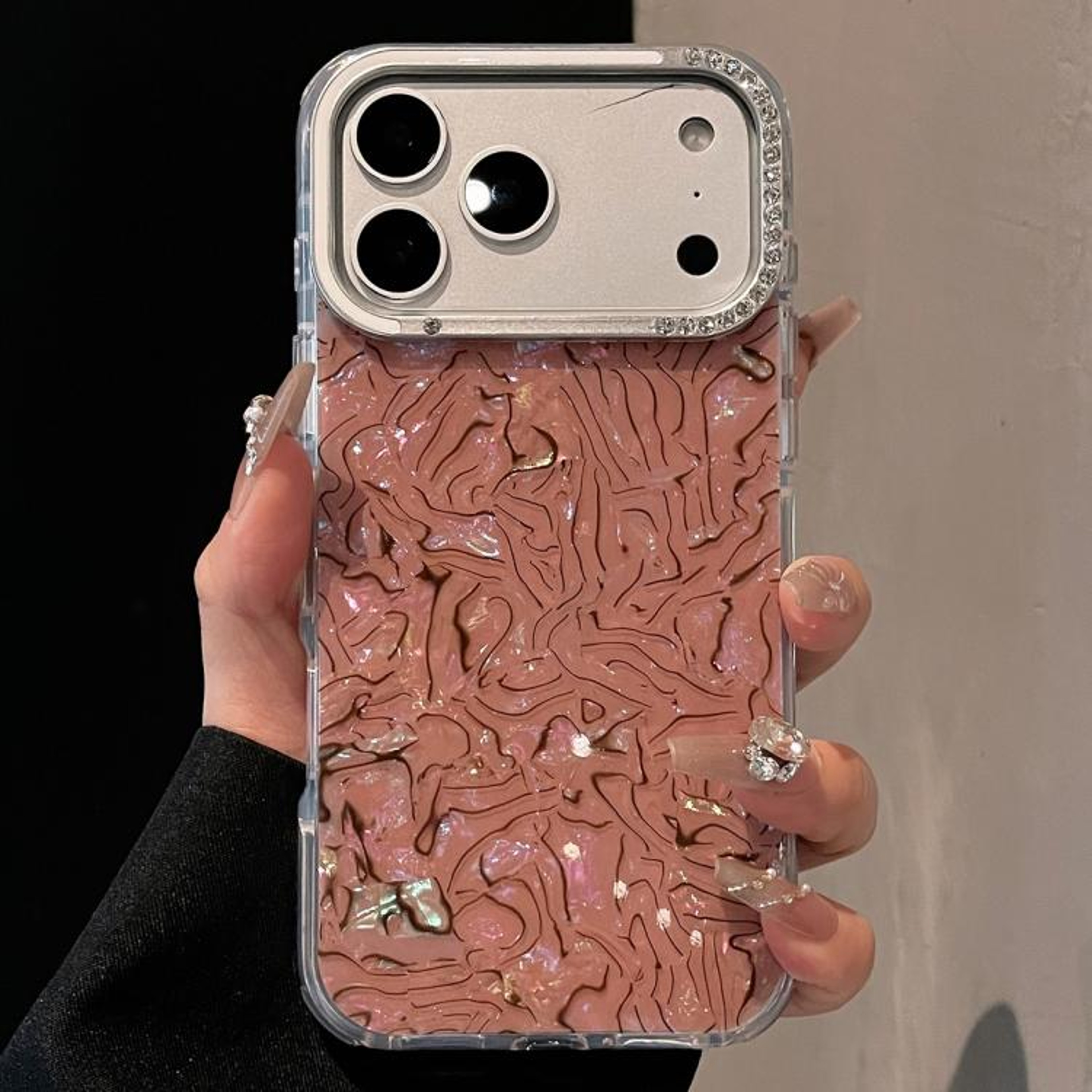 IPhone 18 Pro Colorful Ink Pattern TPU Hybrid Protective Phone Case 7