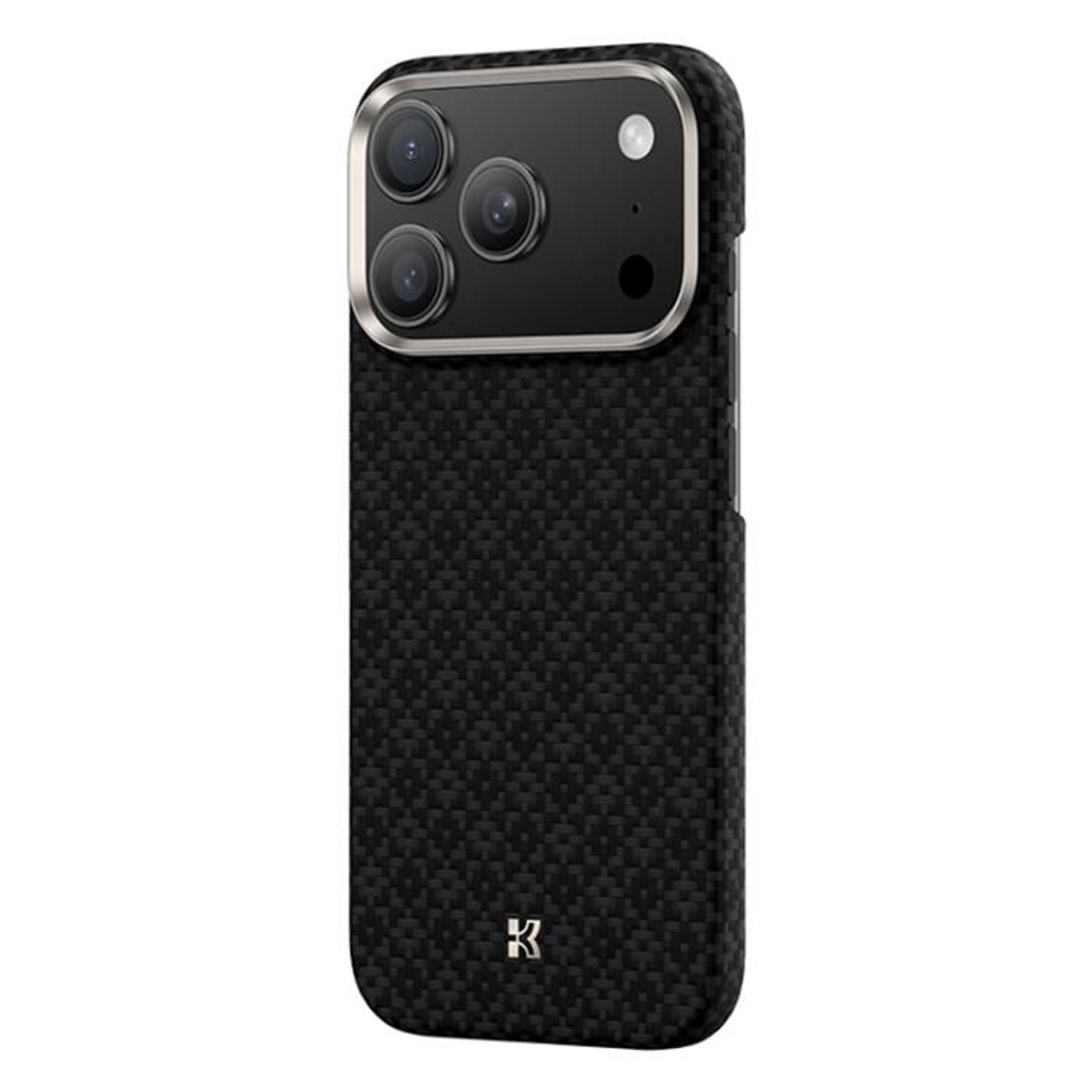 IPhone 18 Pro Max Kevlar Woven MagSafe Case With Diamond Pattern 12