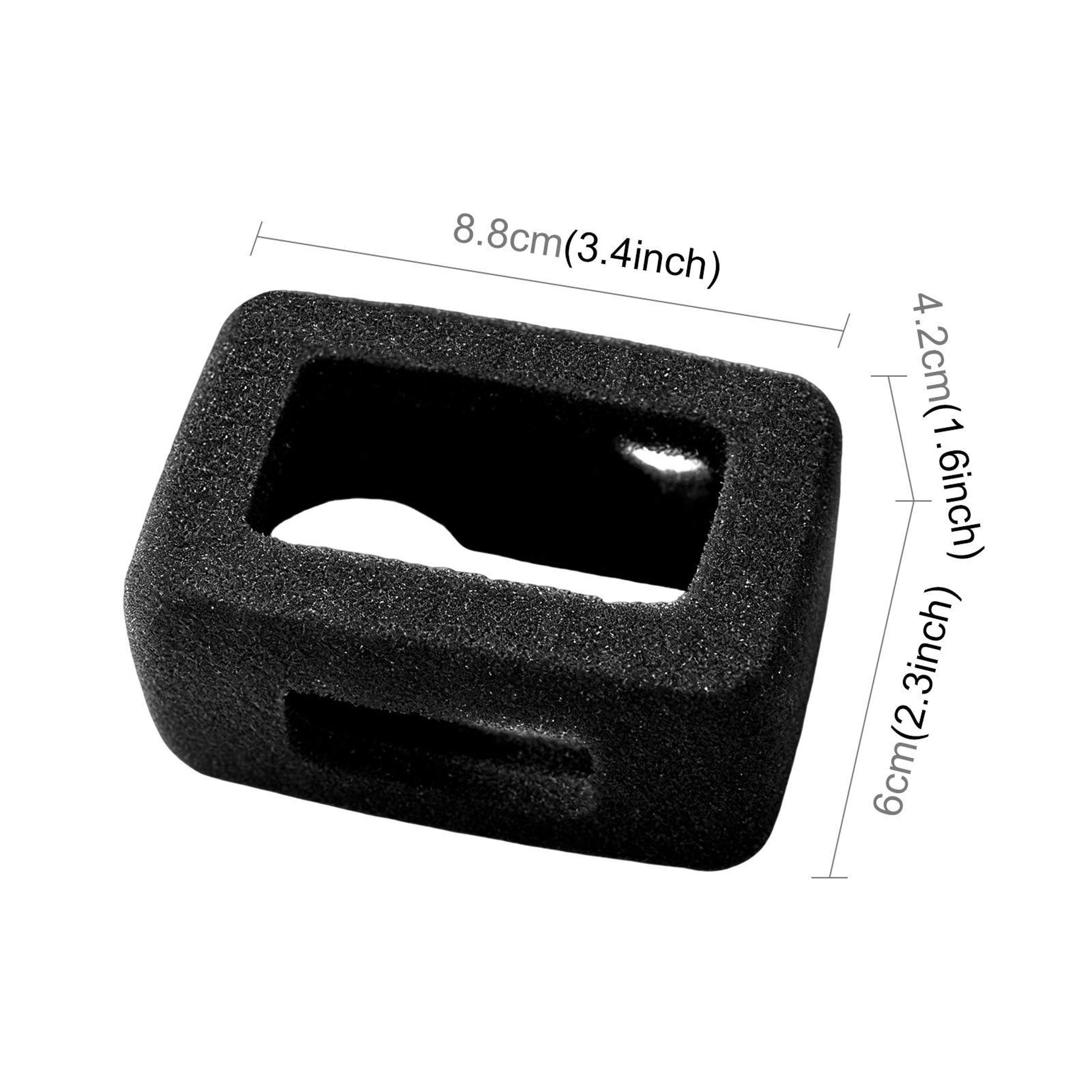 PULUZ DJI Osmo Action 6 Foam Wind Muff Microphone Cover Windshield For Wind Noise Reduction 1