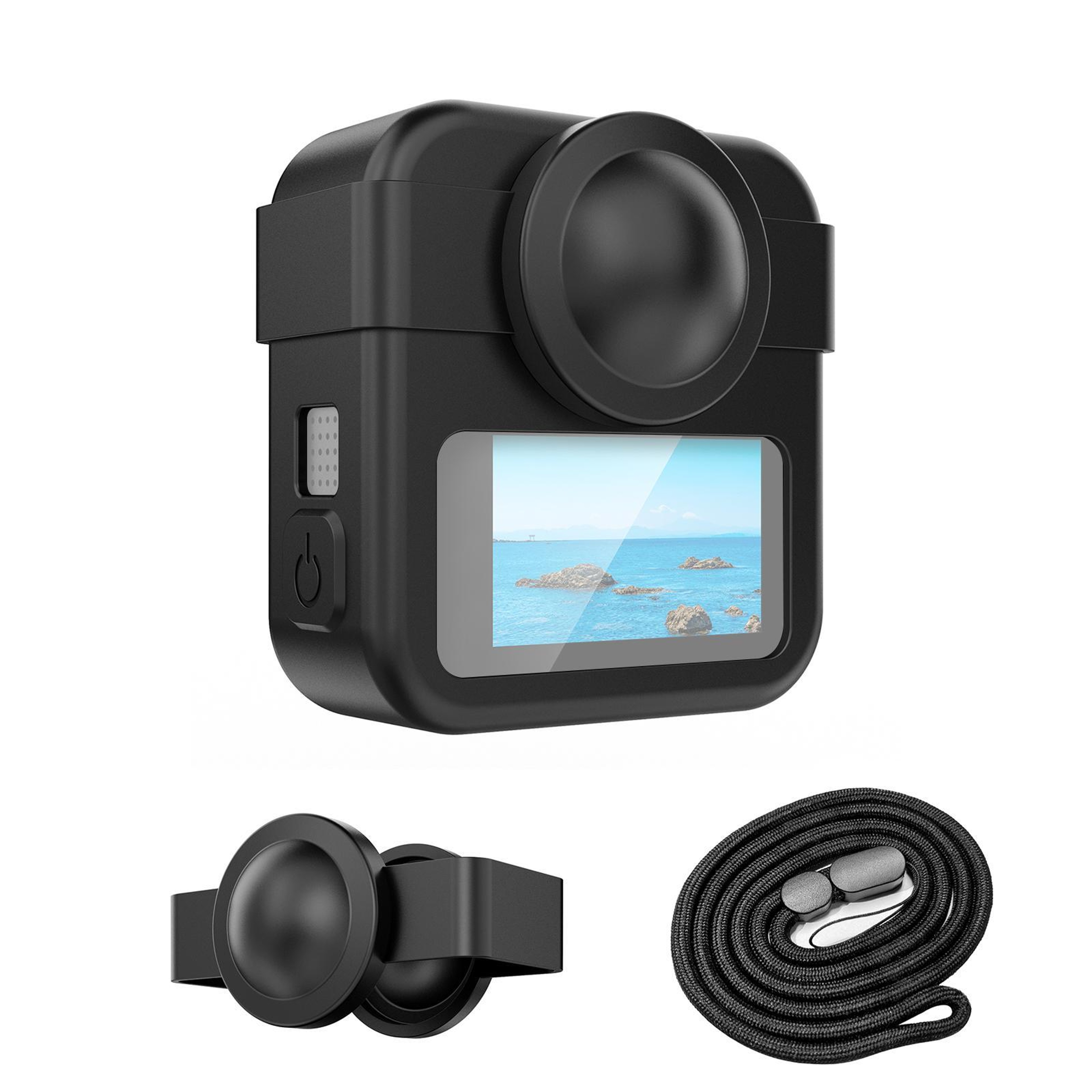 PULUZ 45m Waterproof Diving Housing For GoPro MAX2 Underwater Camera Case 10