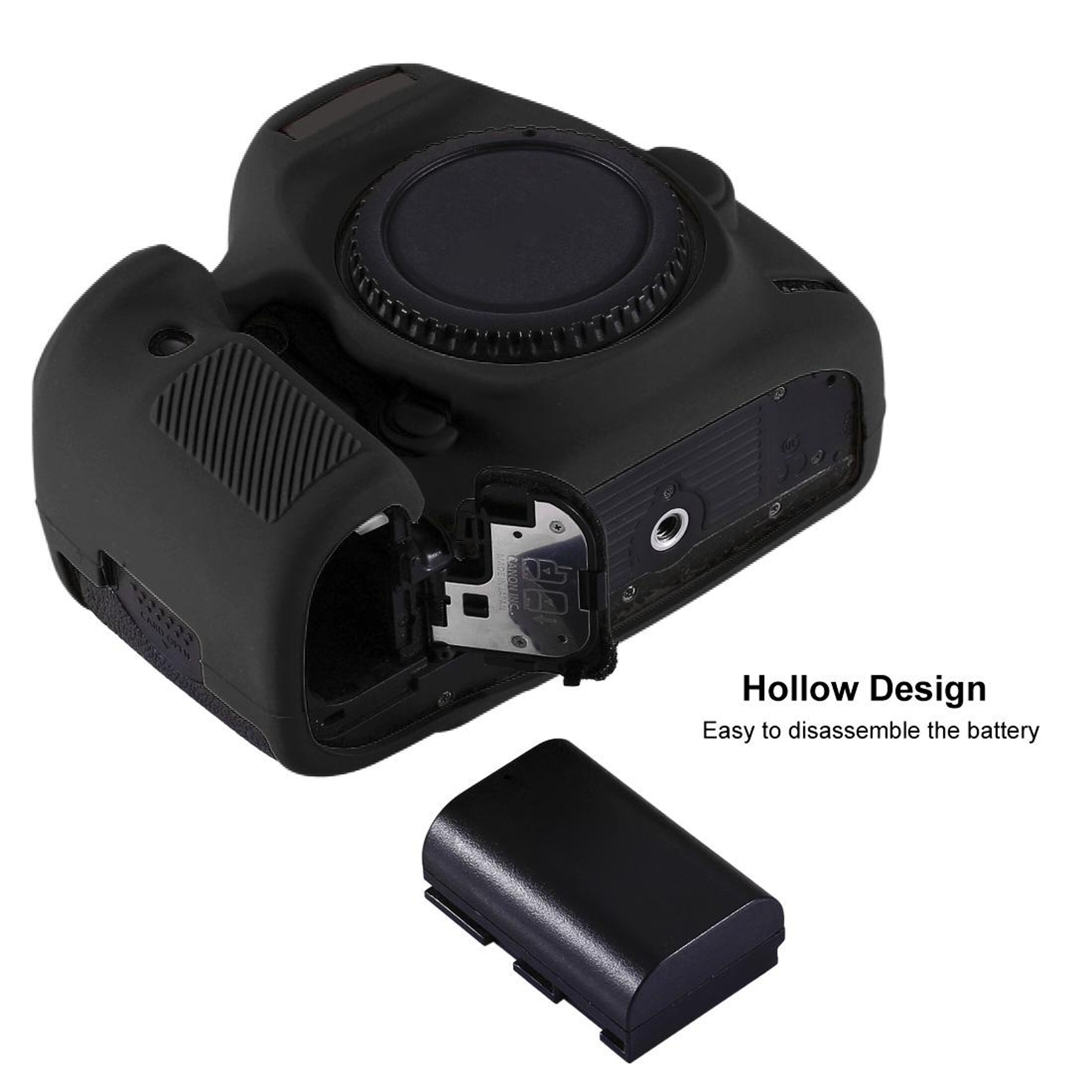 PULUZ Silicone Camera Case For Canon EOS 5D Mark III 5D3 Protective Cover 7