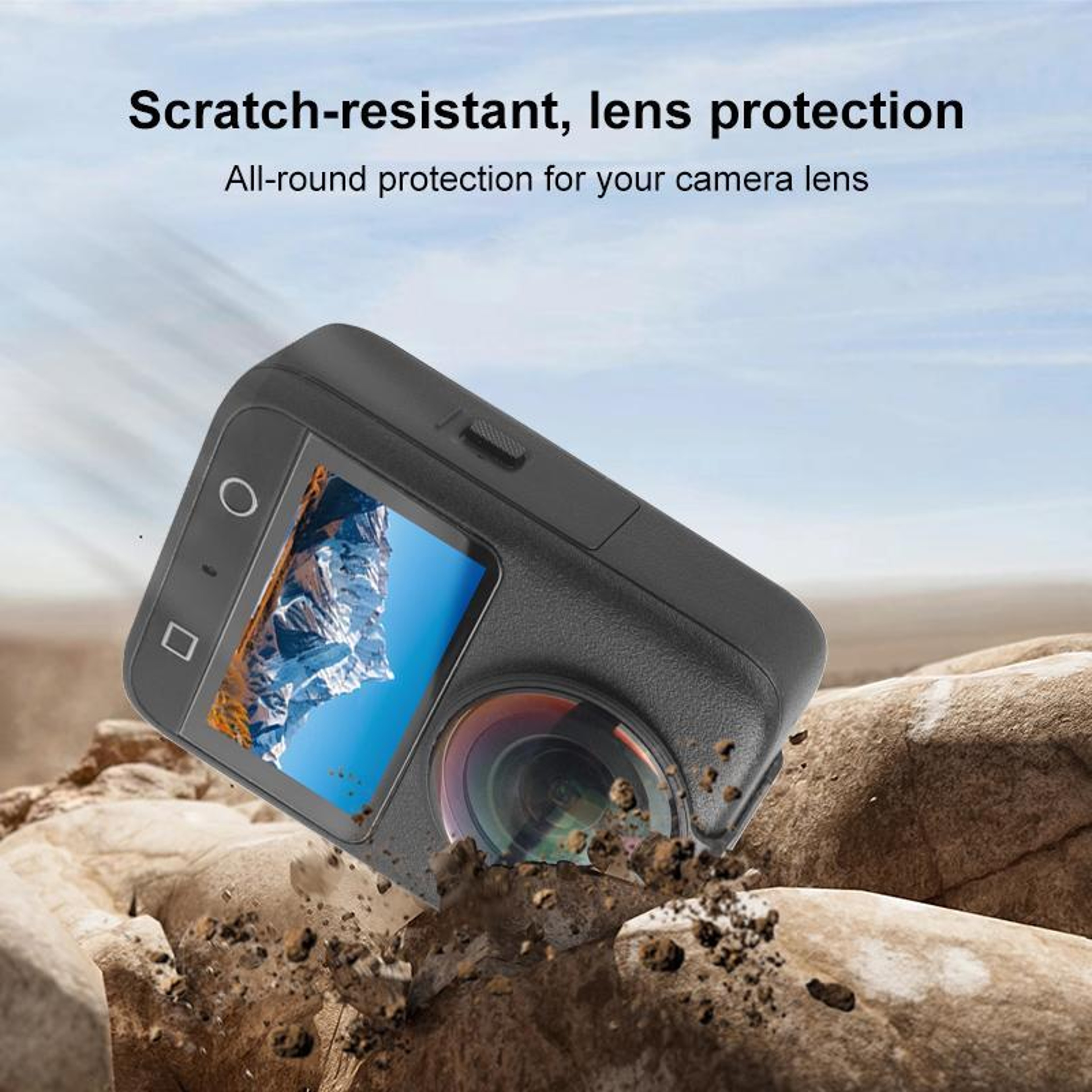 PULUZ DJI Osmo 360 Lens Protector 10H Tempered Glass Lens Guard with AR Coatings – view 7