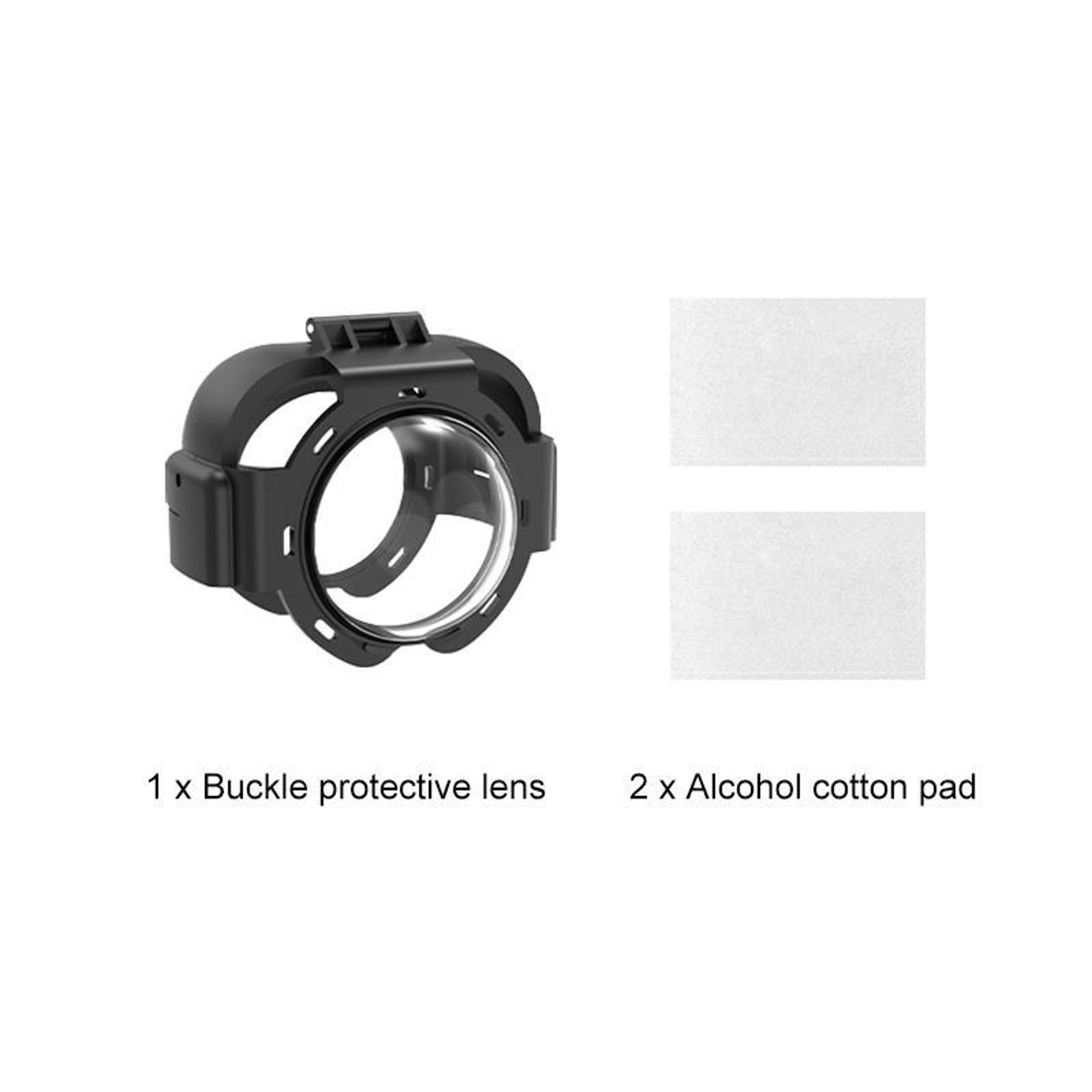PULUZ Insta360 X5 Lens Protector With 9H Tempered Glass Snap On Guard 7