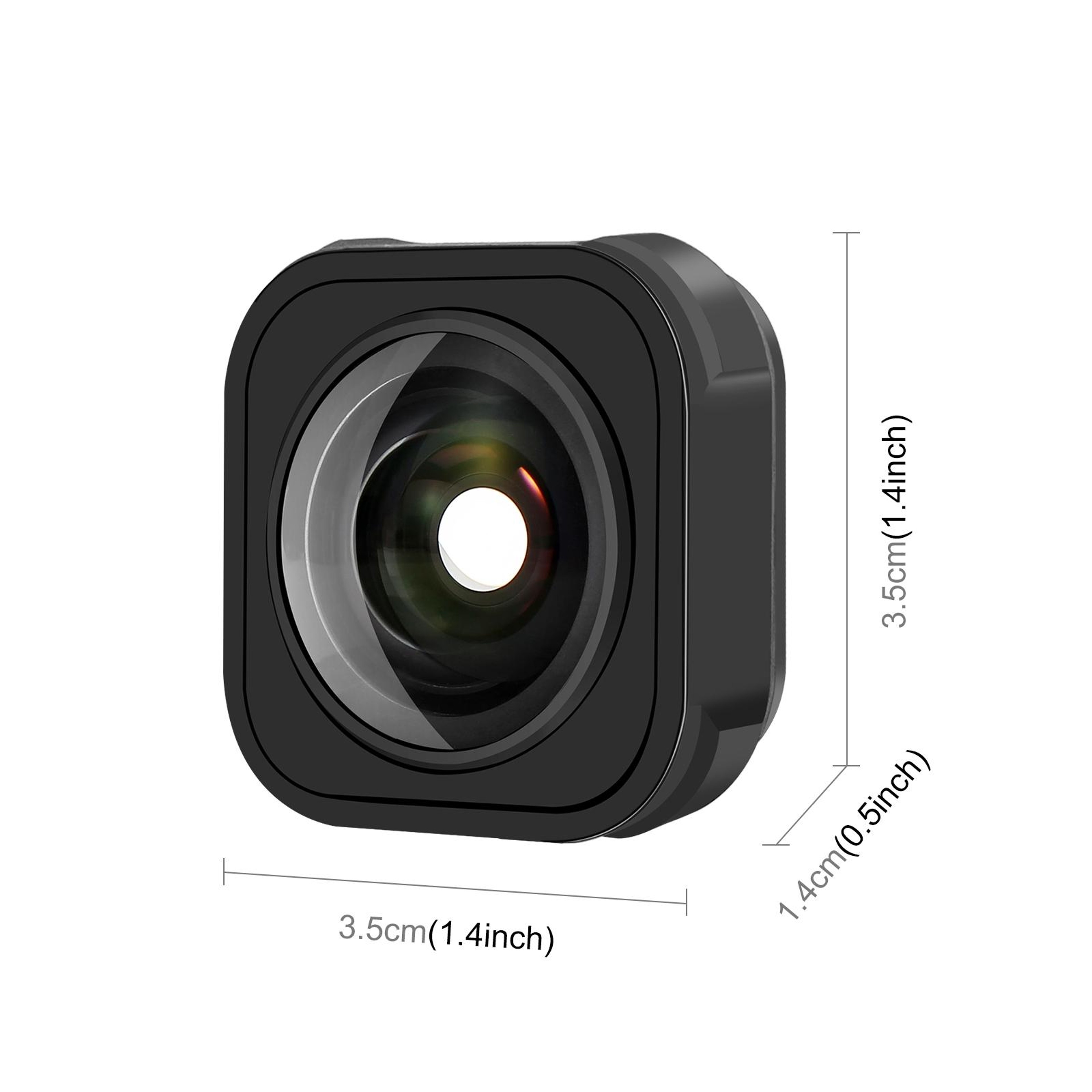 PULUZ 185 Wide Angle Lens For DJI Osmo Action 6 Ultra Wide FOV Camera Lens 3