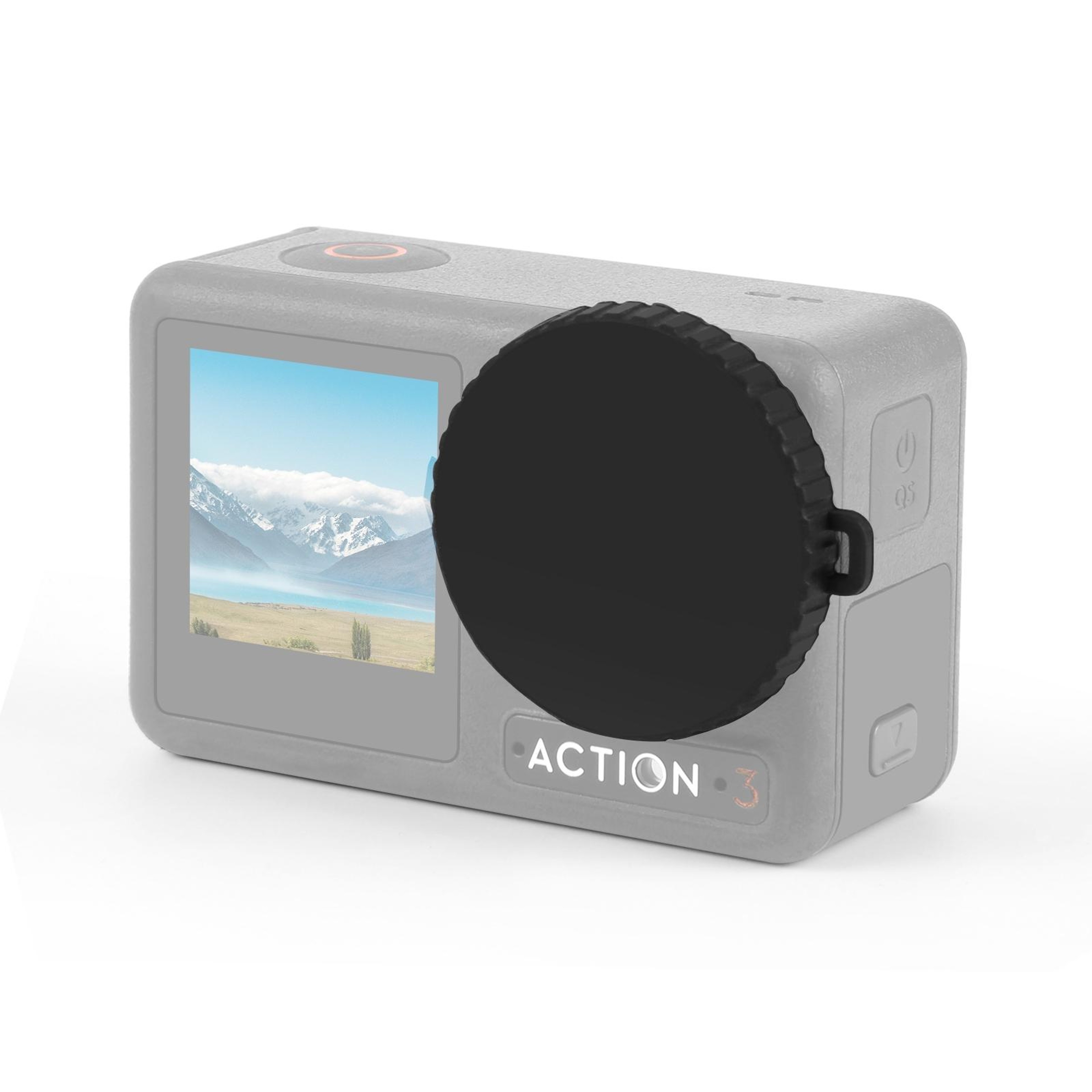 PULUZ Silicone Lens Cap for DJI Osmo Action 5 Pro/4/3 Camera Lens Protector – view 1