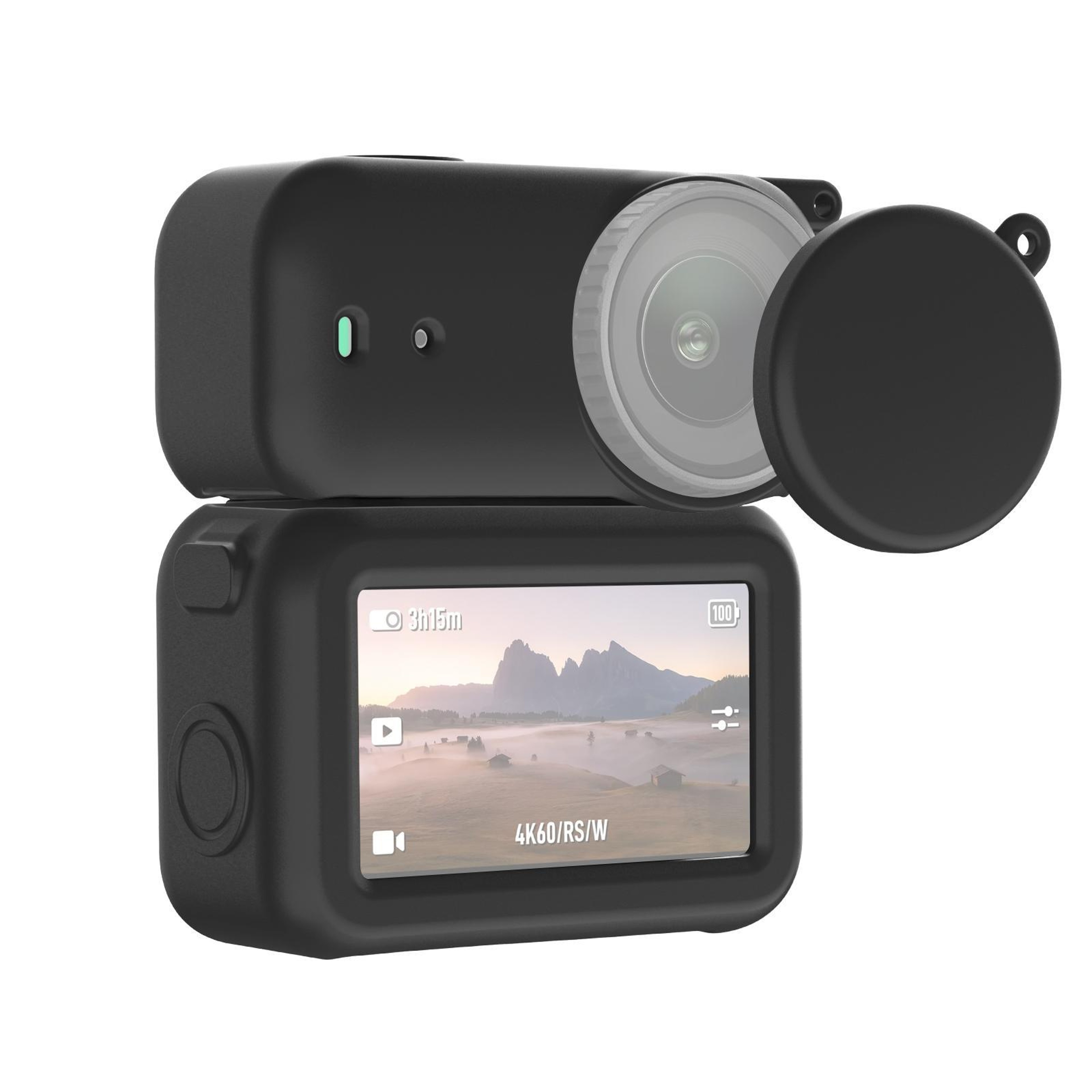 PULUZ 3 in 1 Silicone Protective Cover Set for DJI Osmo Nano Camera, Lens & Transmission Module – view 11