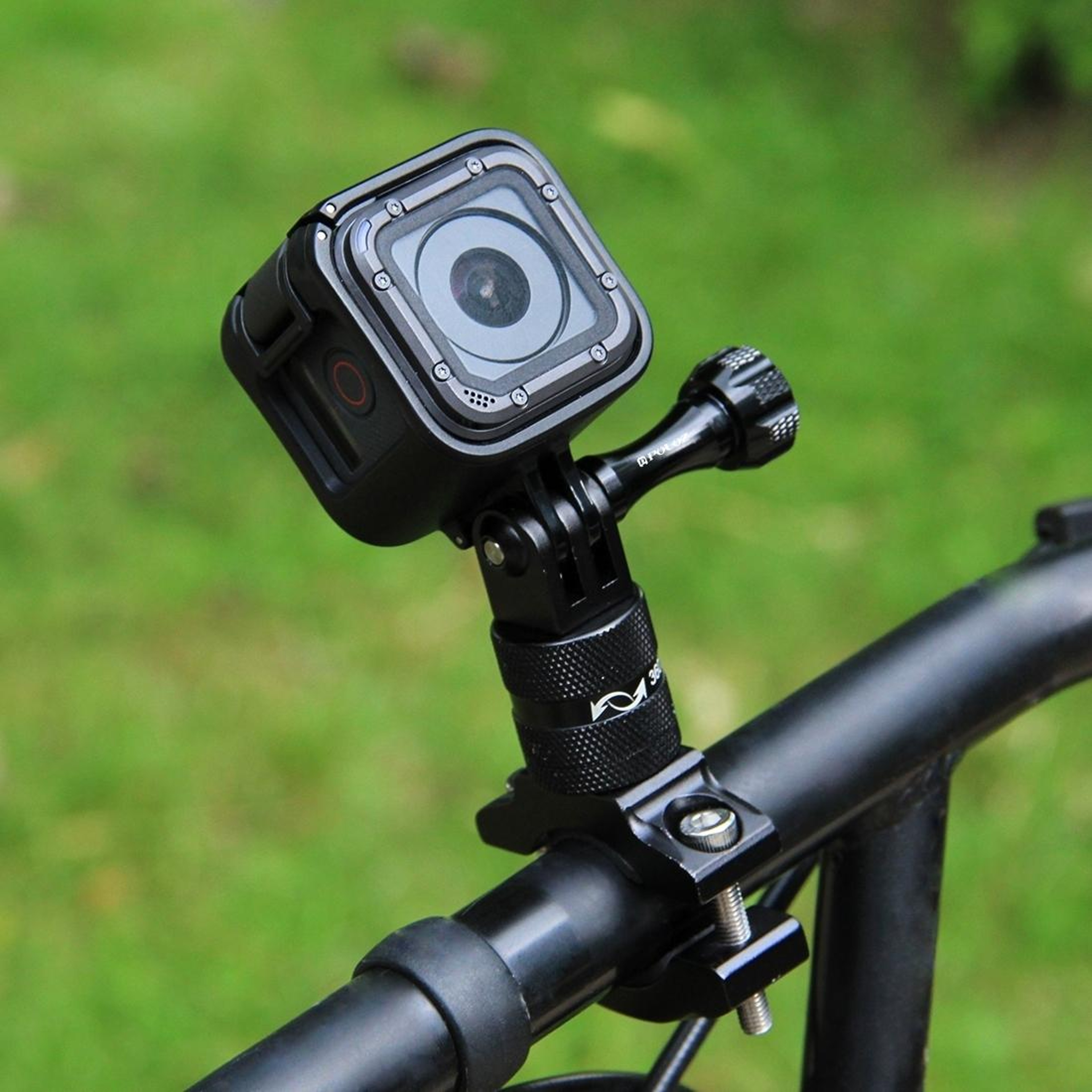 PULUZ 360° Rotating Aluminum Bike Handlebar Camera Mount for GoPro, DJI & Insta360 – view 15