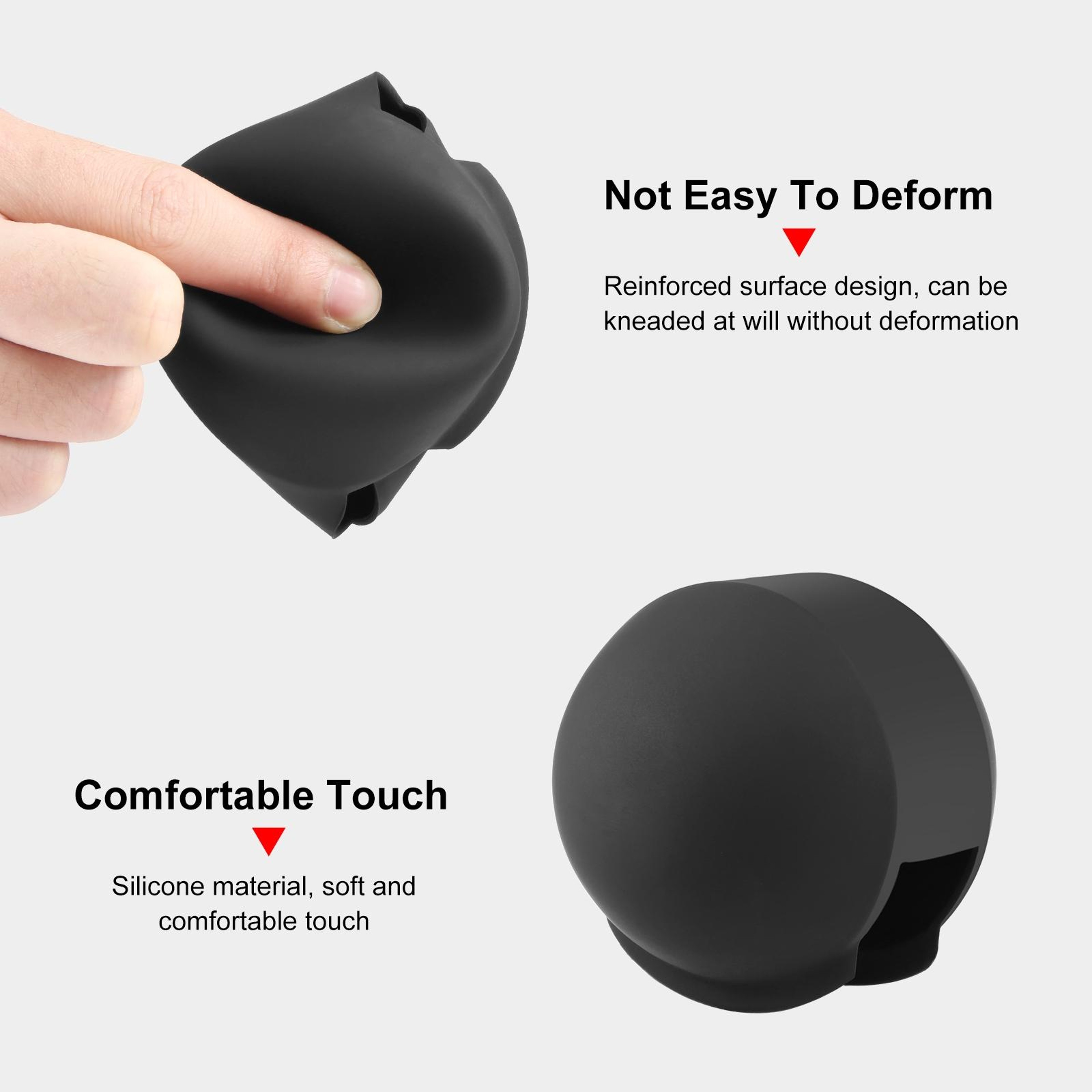 PULUZ Silicone Lens Guard For Insta360 X4X4 AirX3 Invisible Dive Case Protection 3