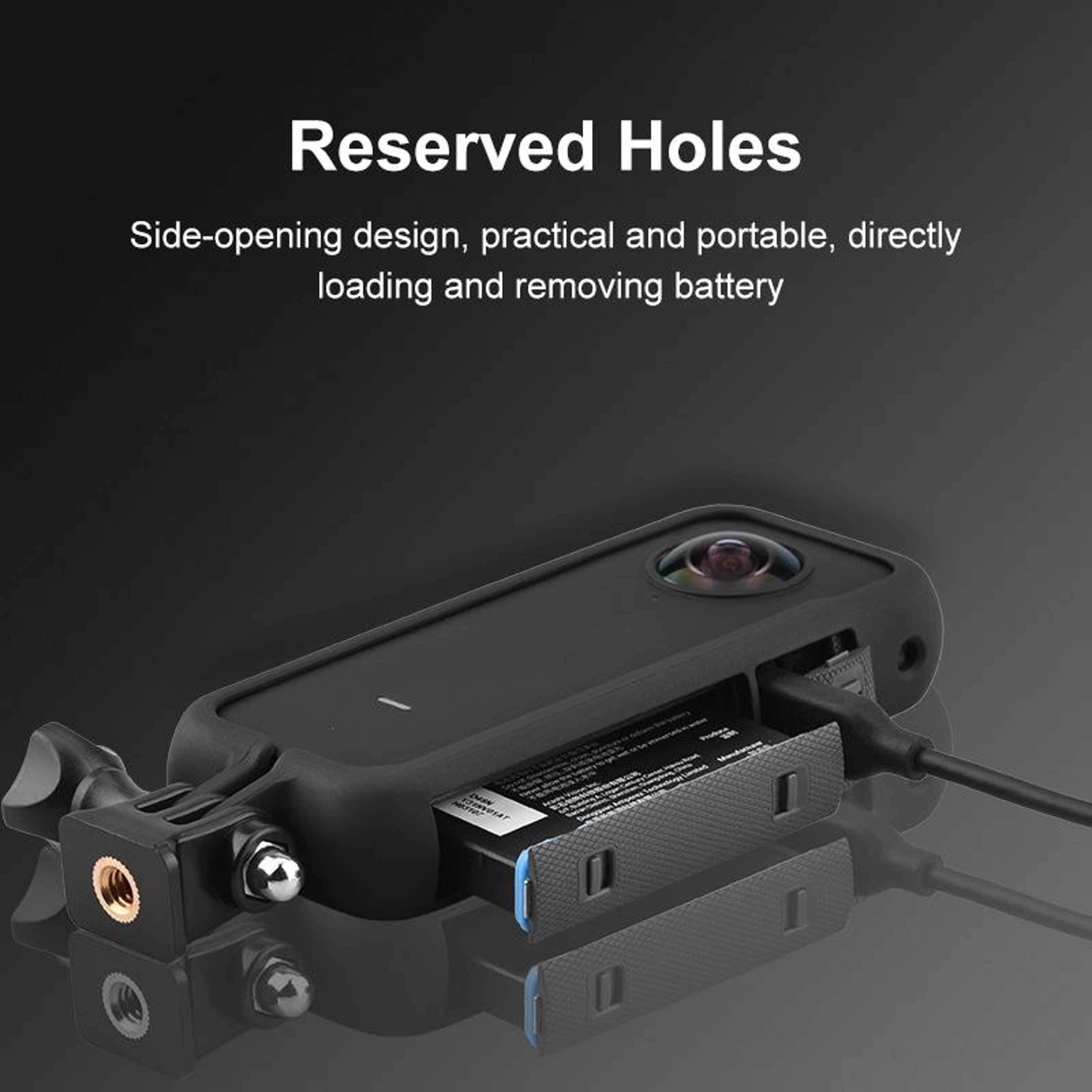 PULUZ Shockproof Insta360 ONE X2 Protective Frame With Mount Adapter 5
