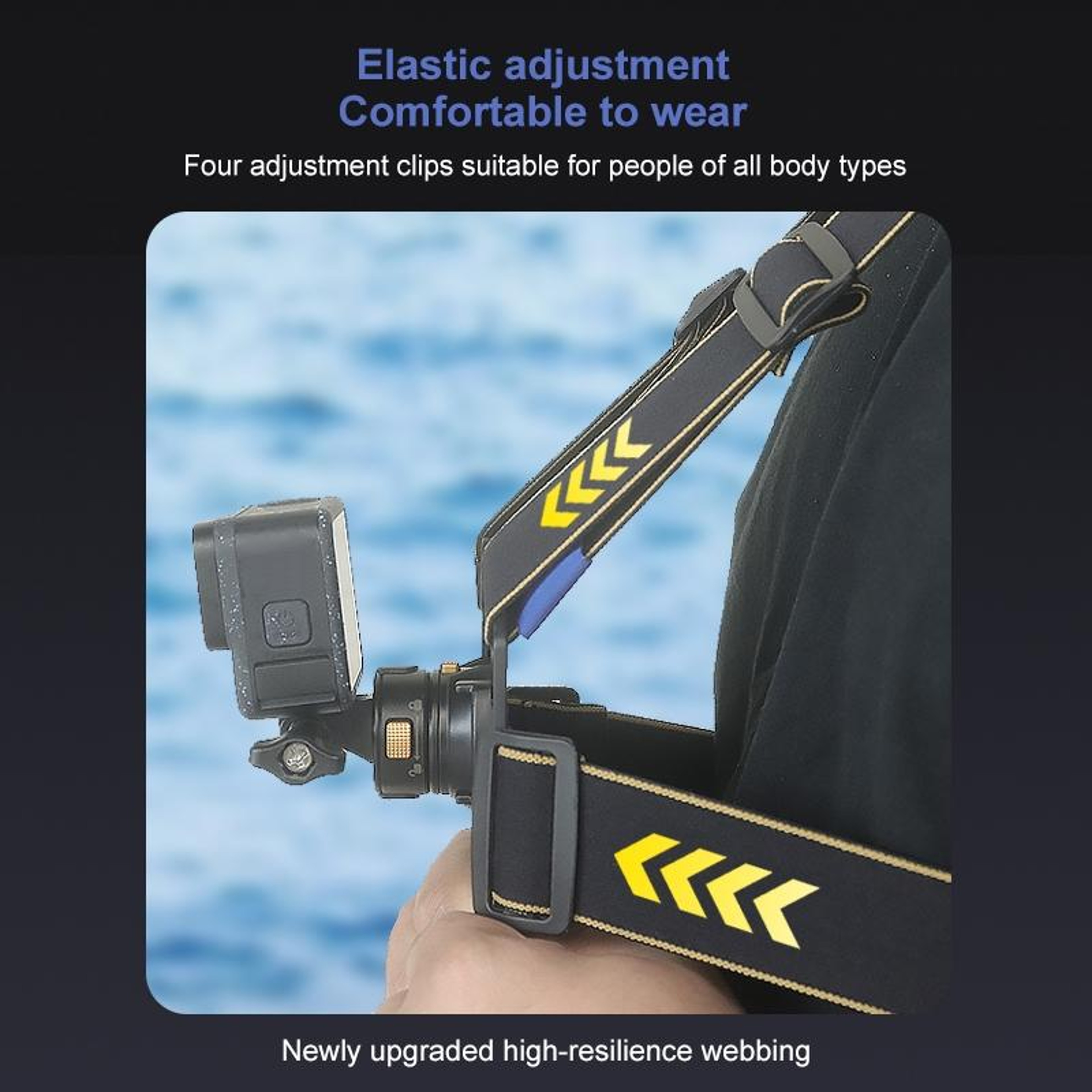 PULUZ Magnetic Quick Release Chest Harness For Action Cameras  Smartphones 8