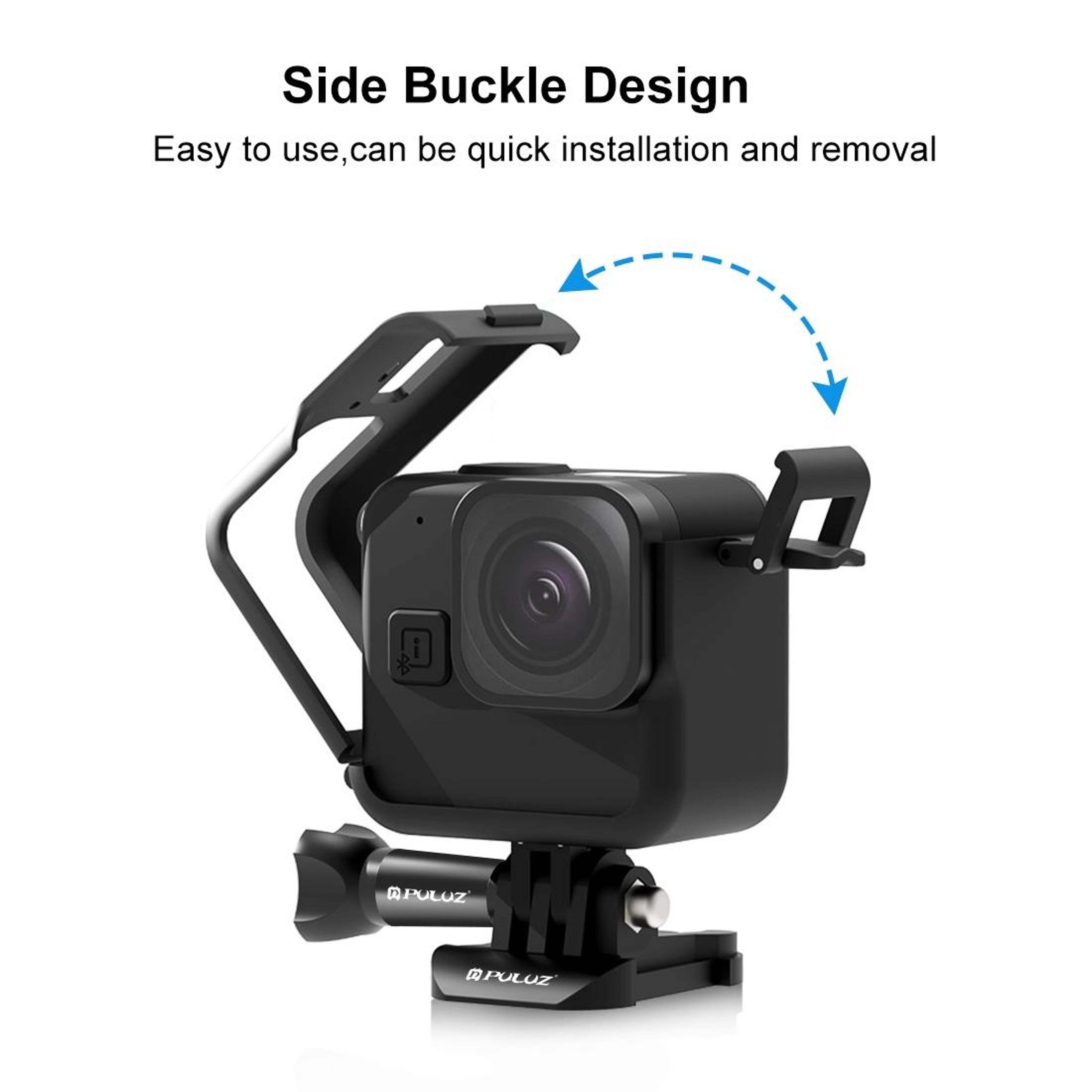 PULUZ Protective Frame Mount For GoPro Hero11 Black Mini With Buckle  Screw 4