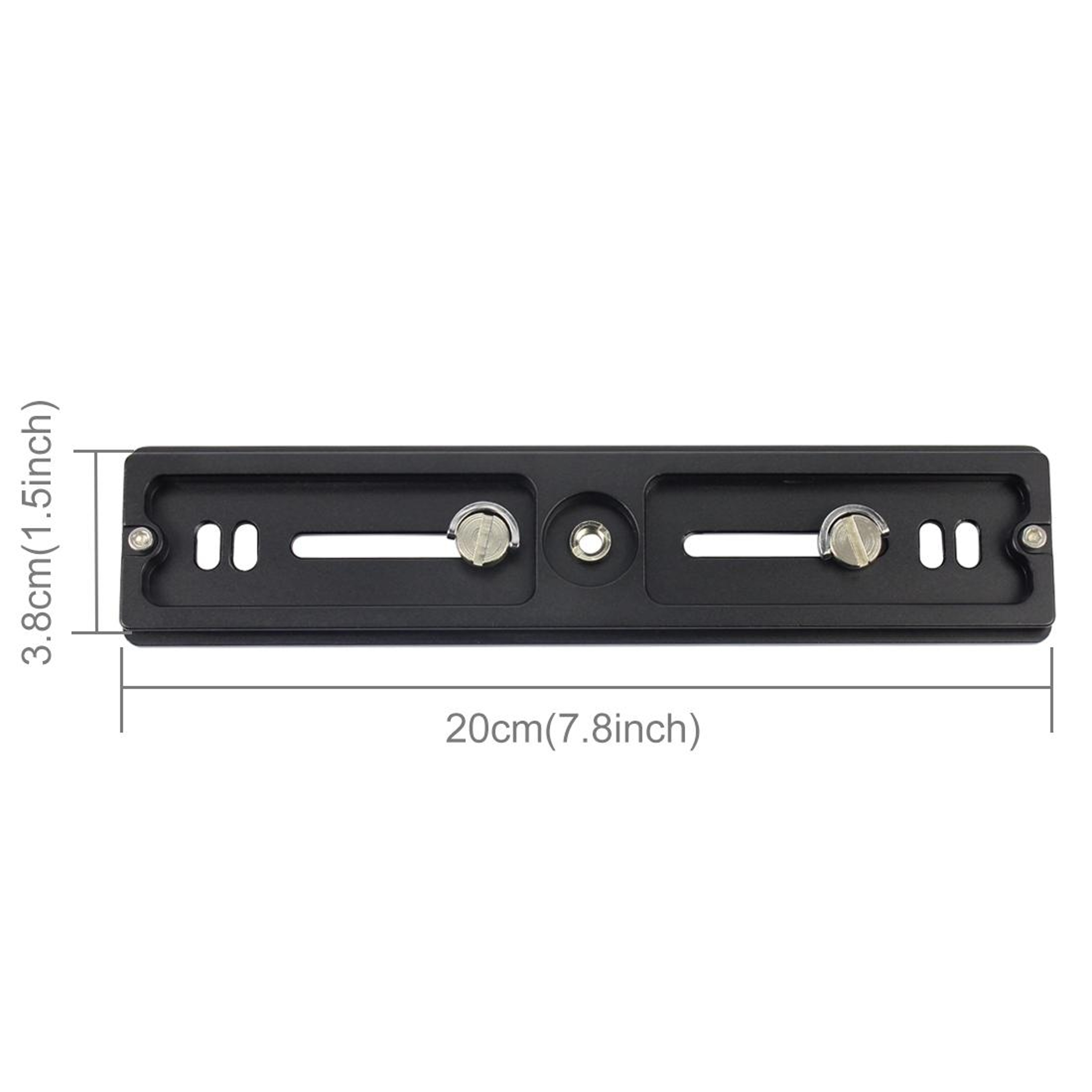 PULUZ 200mm Aluminum Alloy Arca Swiss Quick Release Plate for Benro Ball Heads QR Clamp – view 2