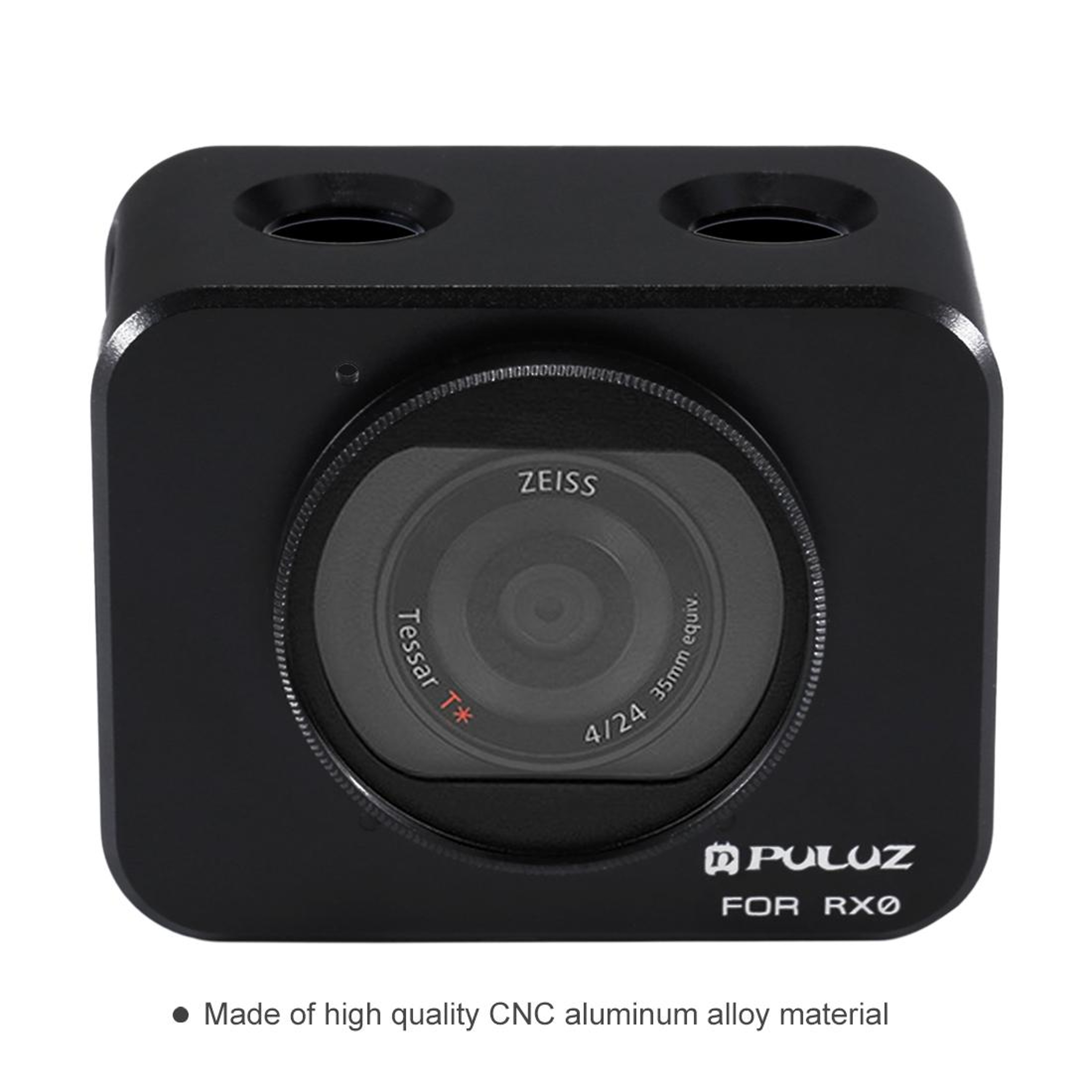 Sony RX0 Aluminum Alloy Camera Cage With 37mm UV Filter Lens  Sunshade Kit 7