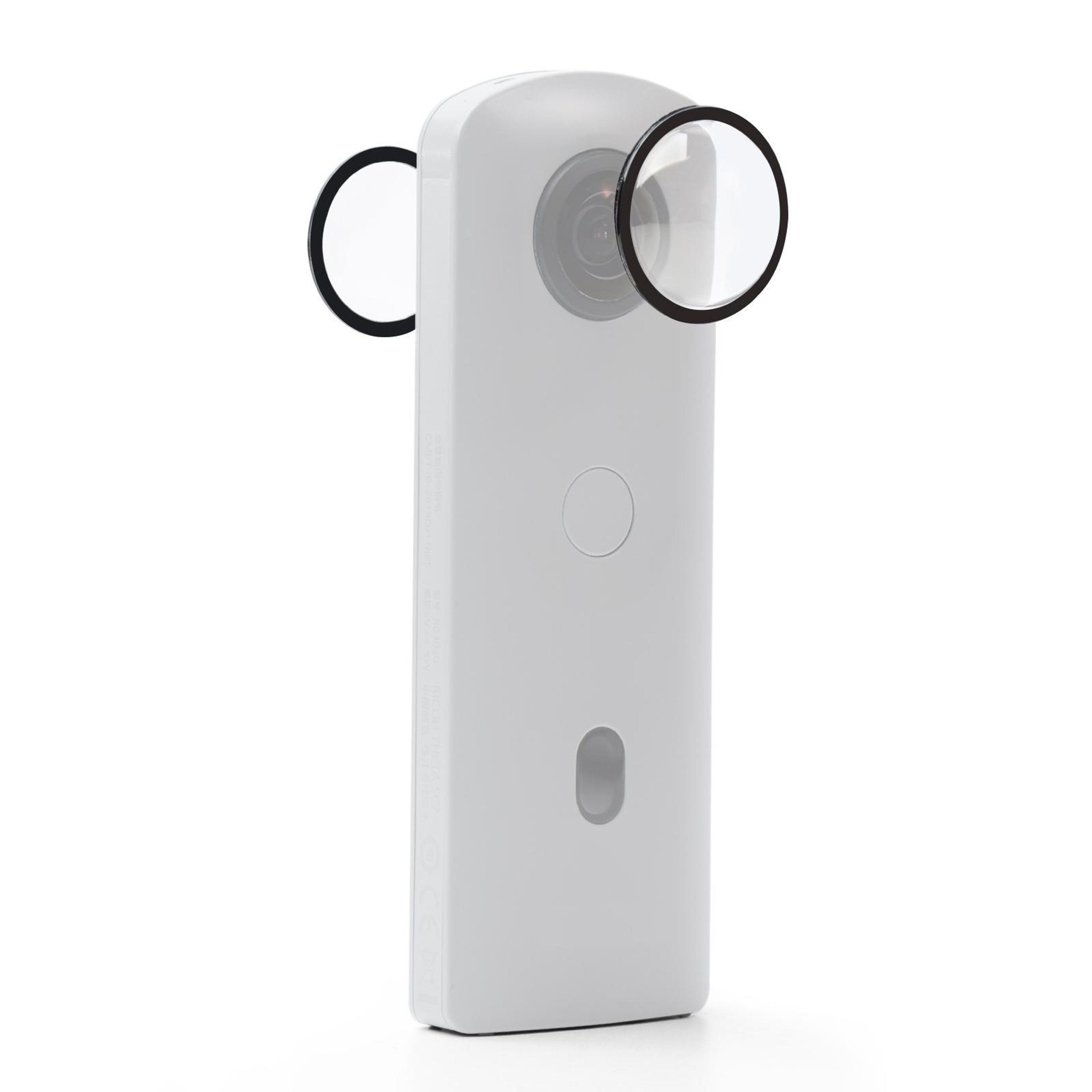 PULUZ Ricoh Theta Lens Guard 360 Camera Protective Cover Kit PC Scratch Resistant 360 Camera Protection – view 1