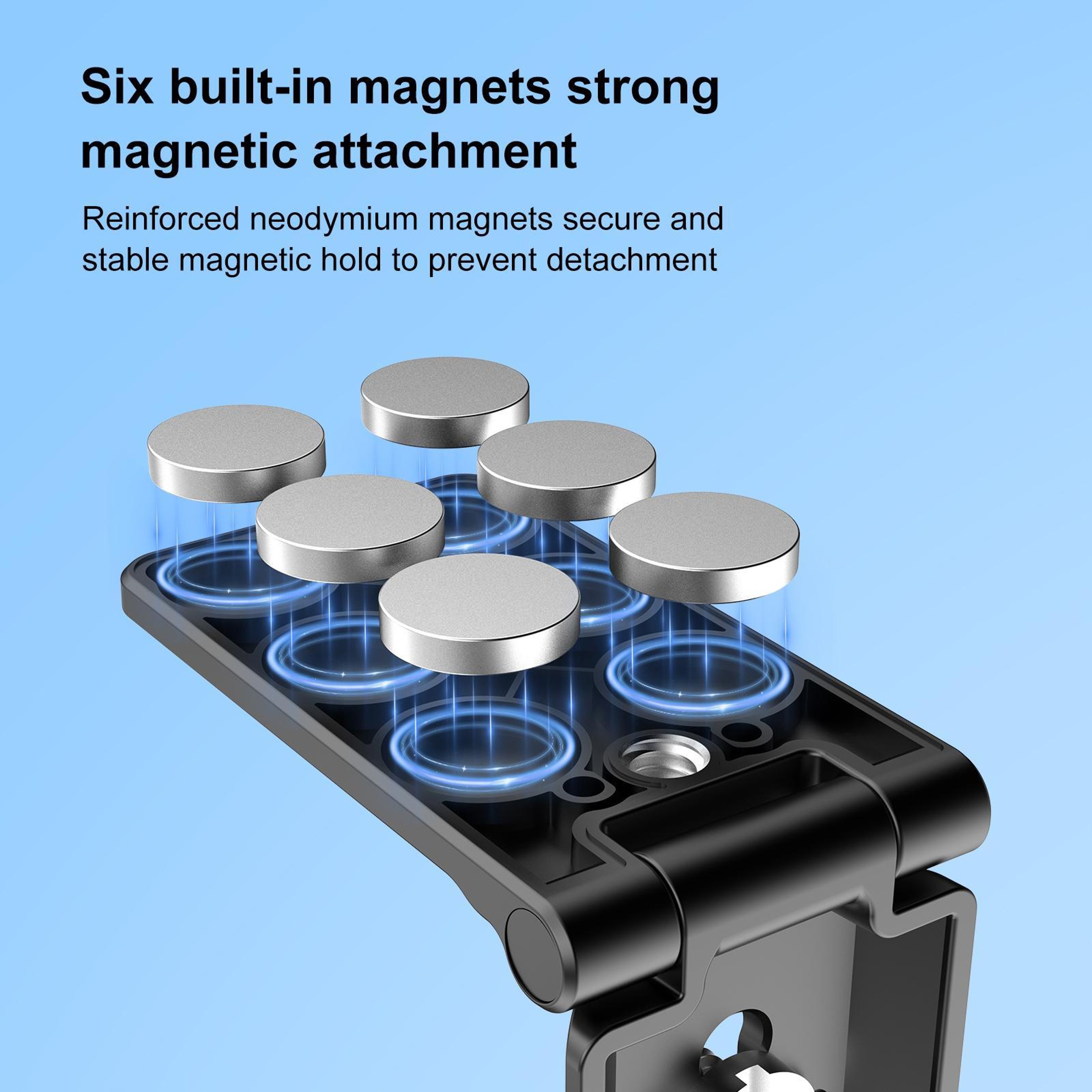 PULUZ Magnetic Action Camera Mount Bracket Insta360 X4 Folding L Bracket – view 5