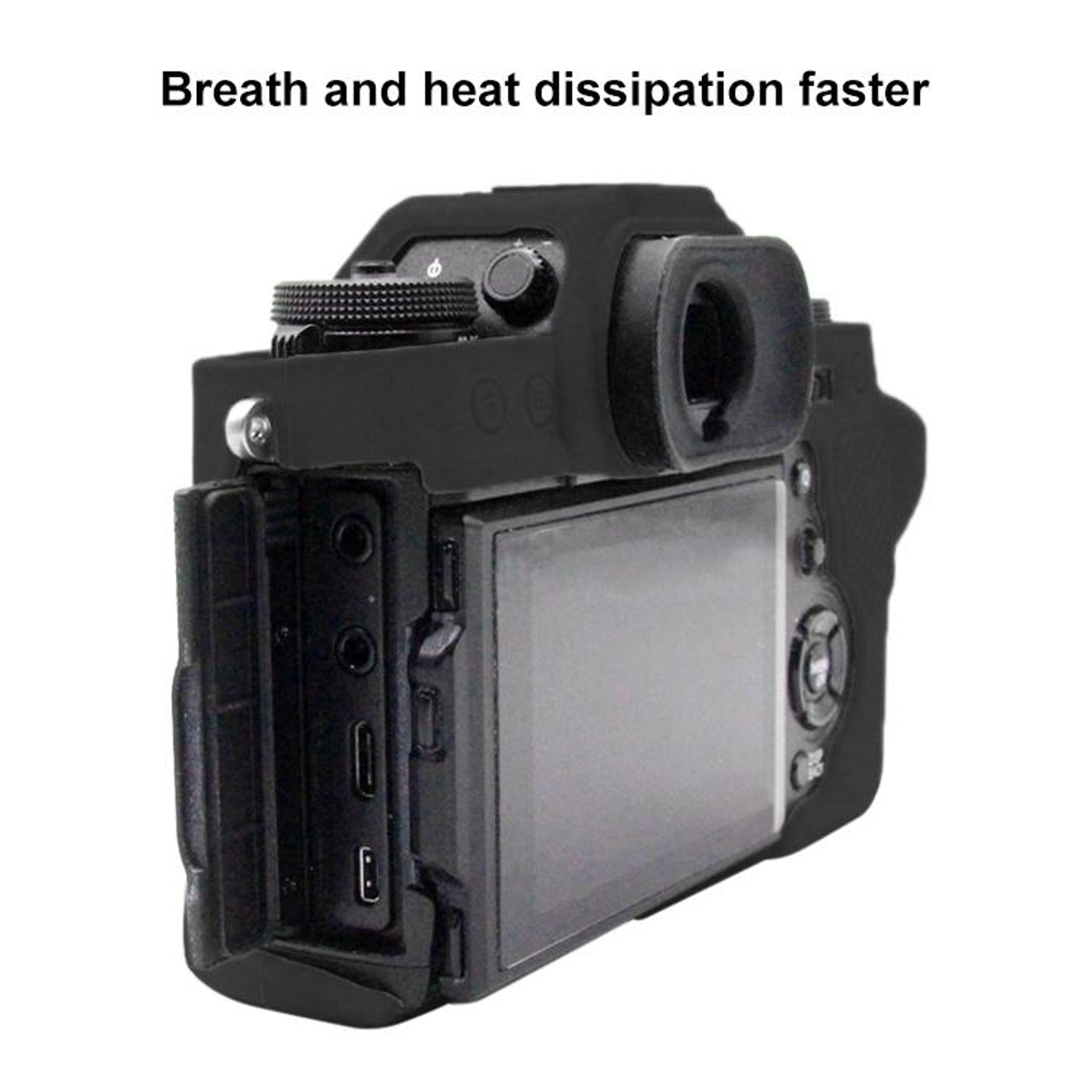 PULUZ Soft Silicone Camera Case For Fujifilm XT3 Protective Cover XT3 Accessories 4