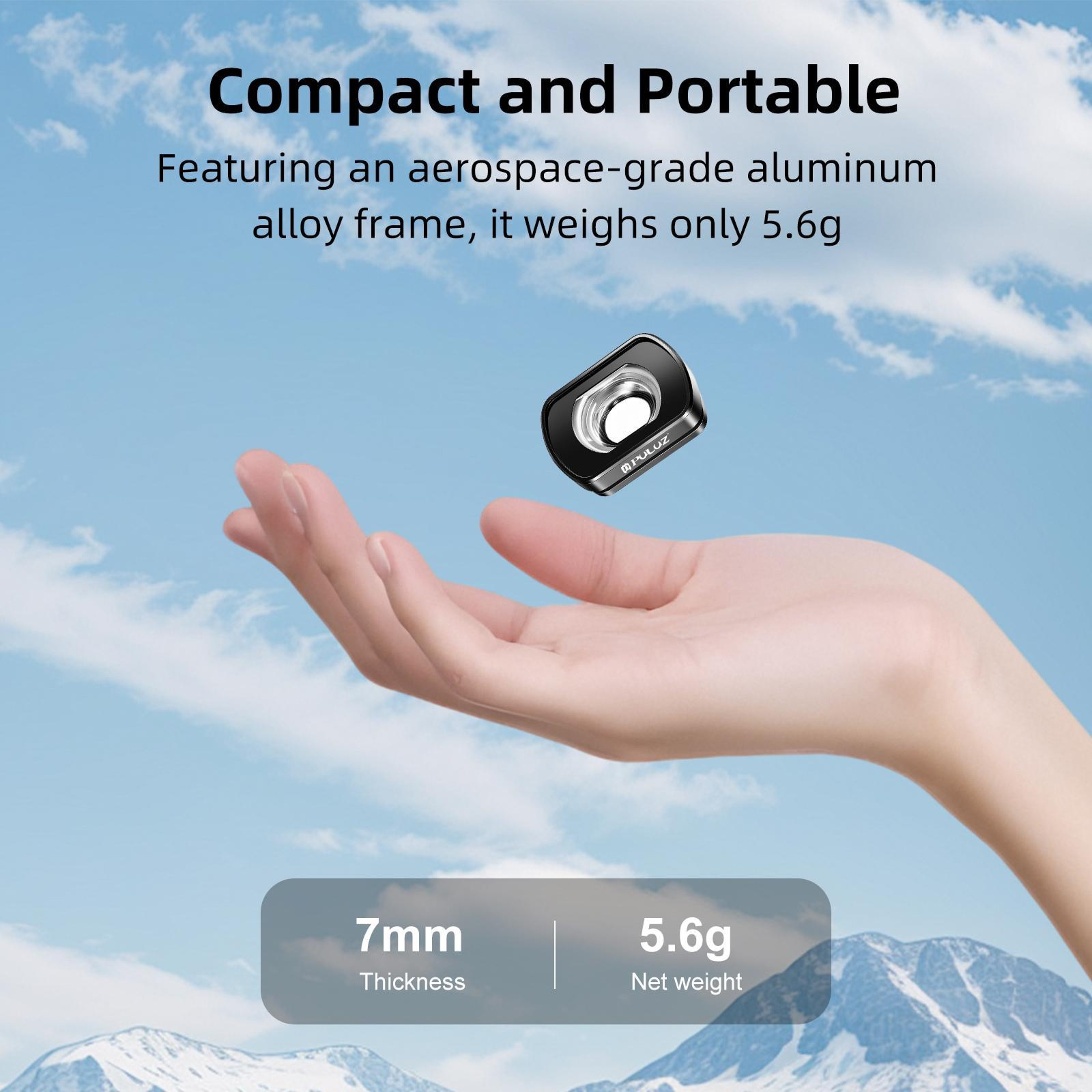 DJI Osmo Pocket 43 Magnetic Wide Angle Lens 112 FOV By PULUZ 4