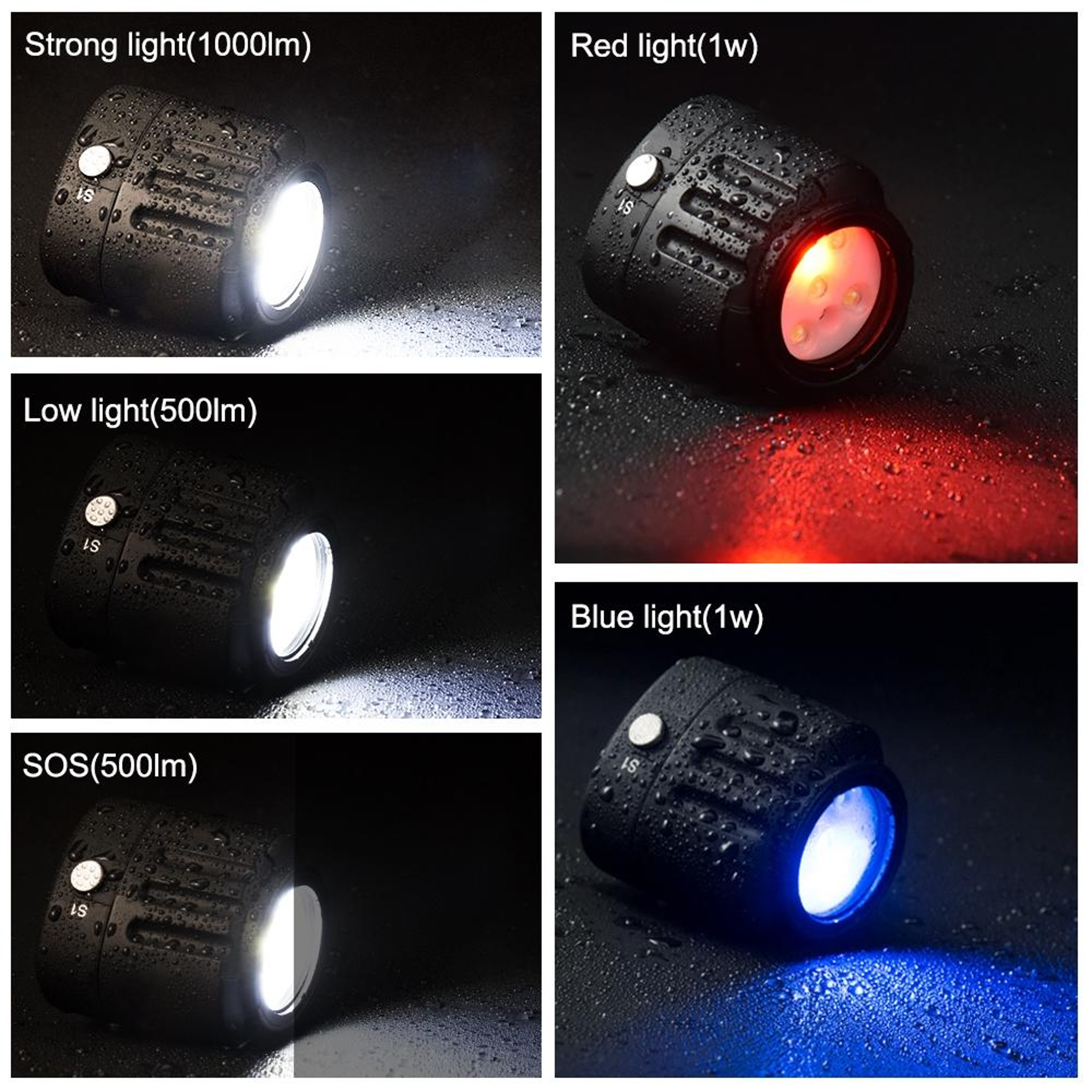 PULUZ Underwater Photography Light Waterproof LED Video Light For Action Cameras 3
