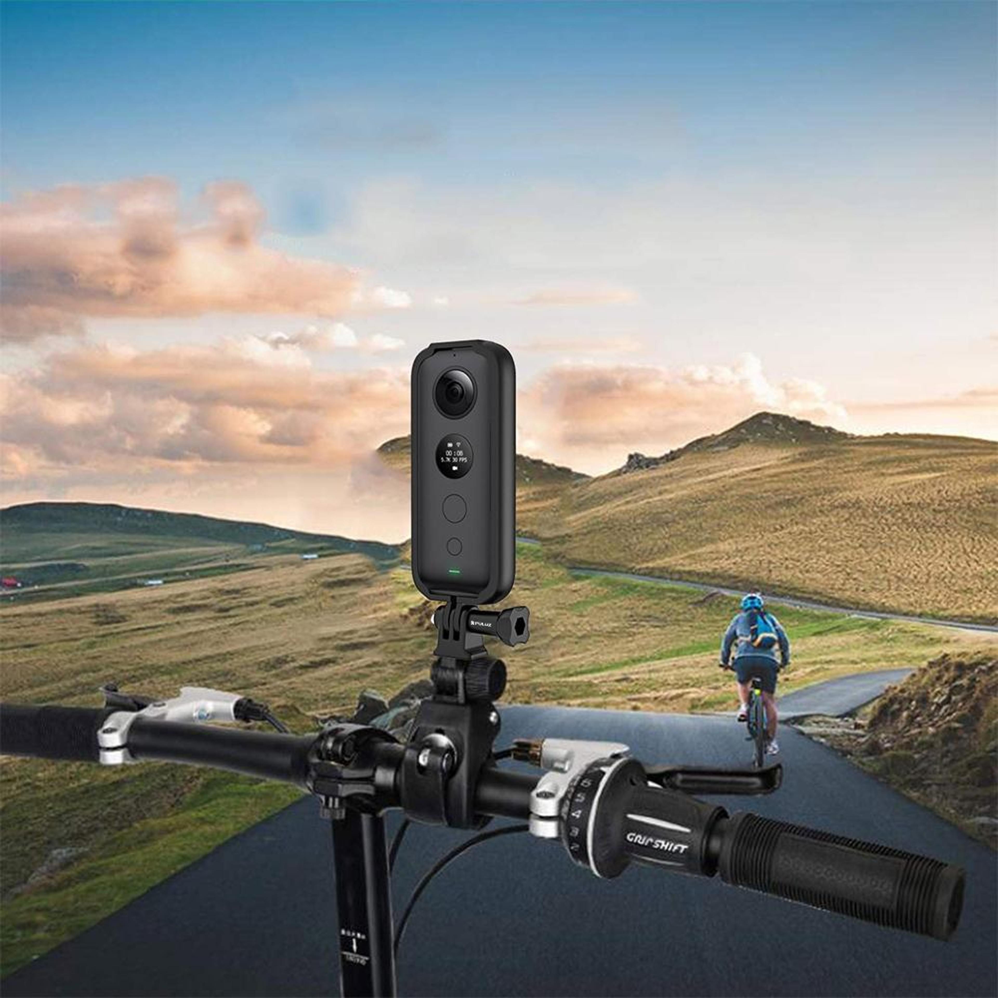 PULUZ Insta360 ONE X Protective Frame With Action Camera Mount  Cooling Design 0