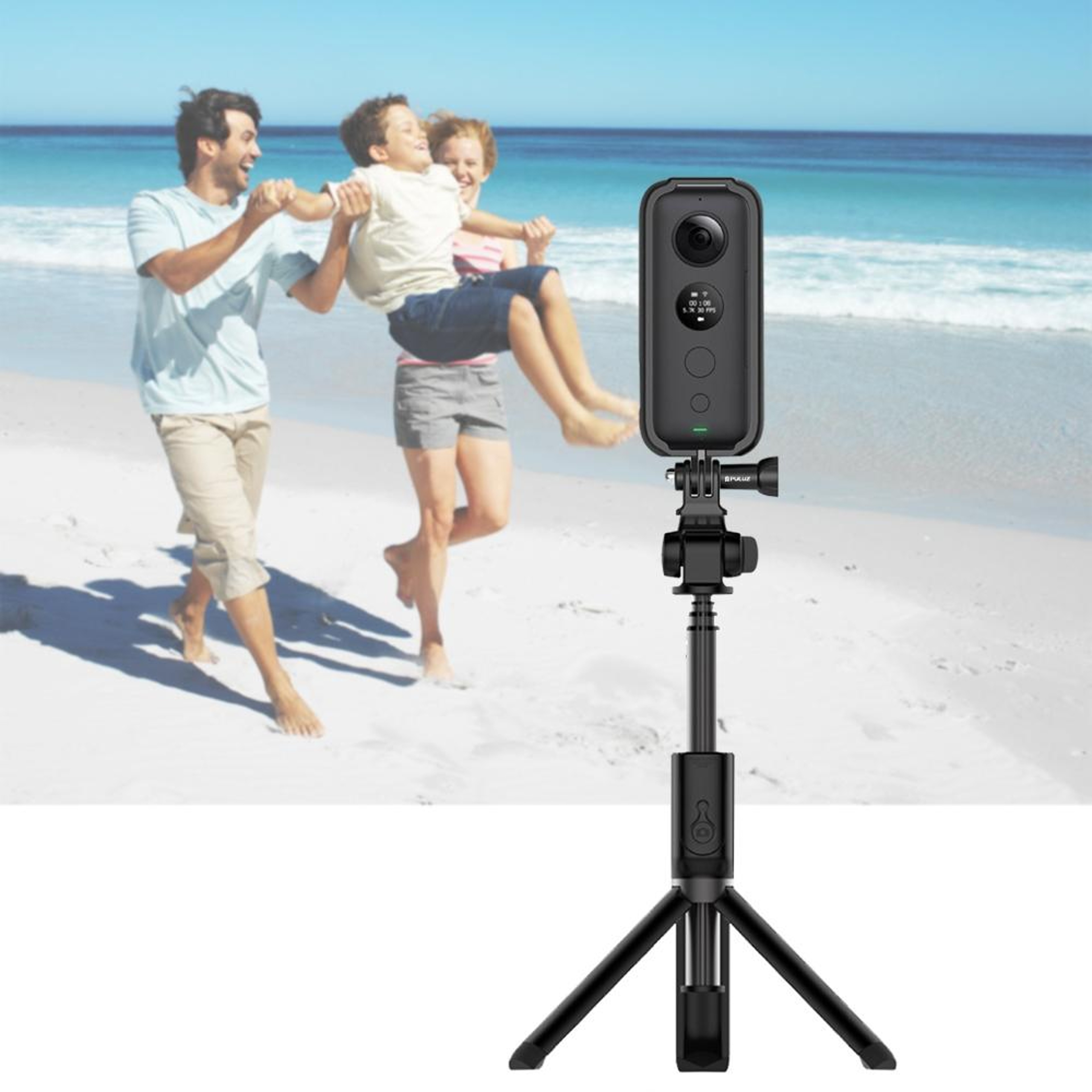 PULUZ Insta360 ONE X Protective Frame With Action Camera Mount  Cooling Design 7