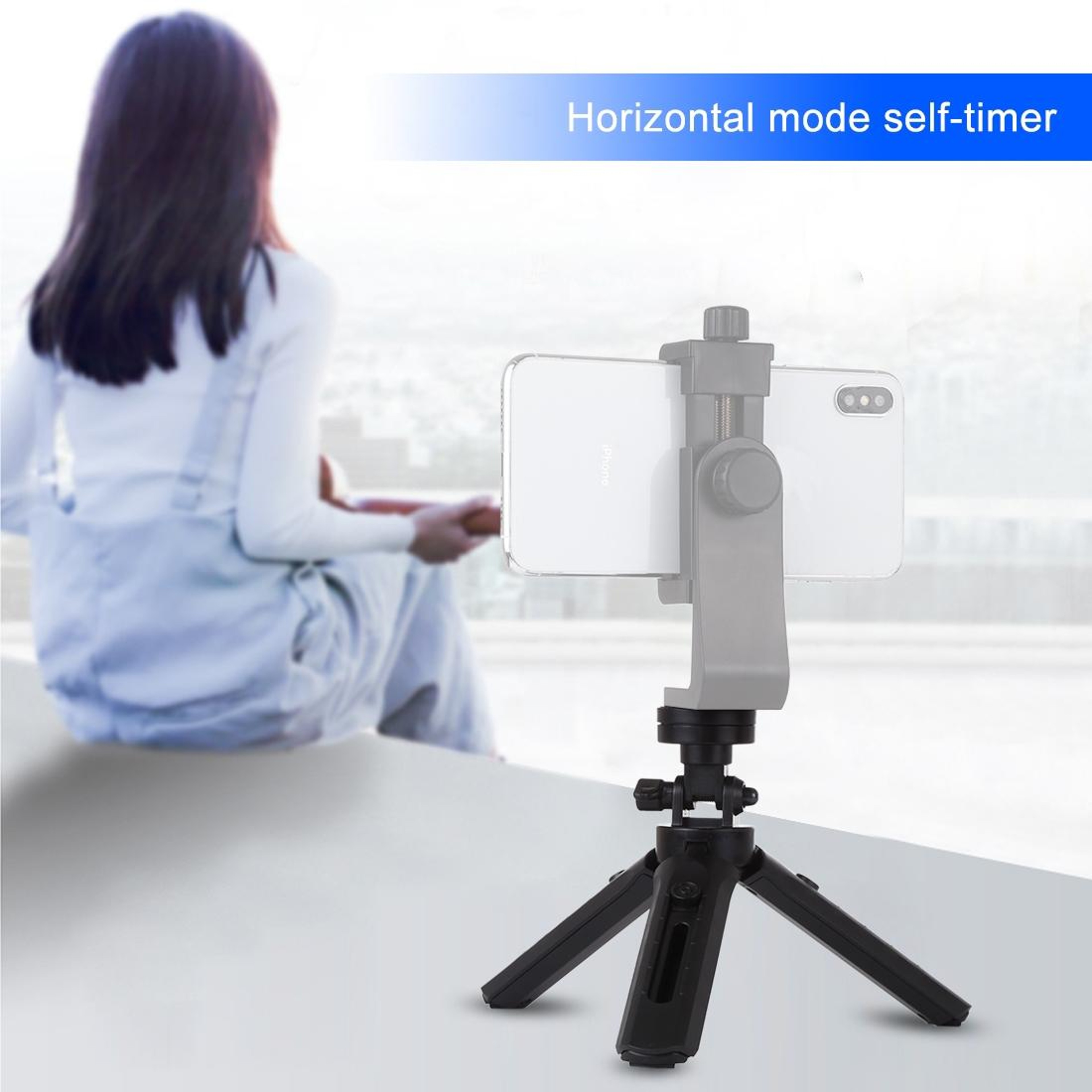 PULUZ Adjustable Desktop Camera Tripod Stand With 14 Mount For DSLR Vlogging  Travel 7