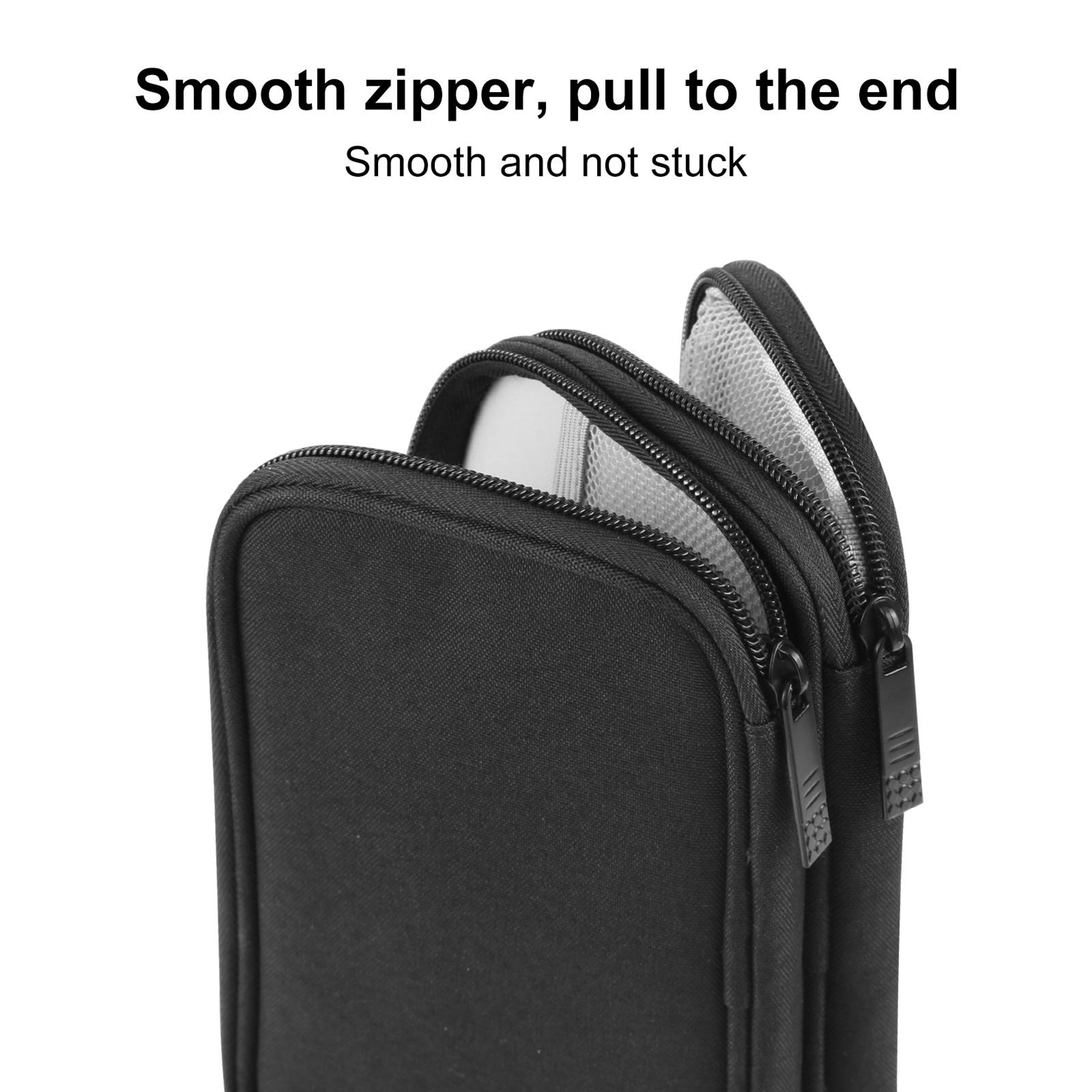 HAWEEL Double Layer Electronic Organizer Bag Cable Organizer Travel Case For Tech Accessories 3