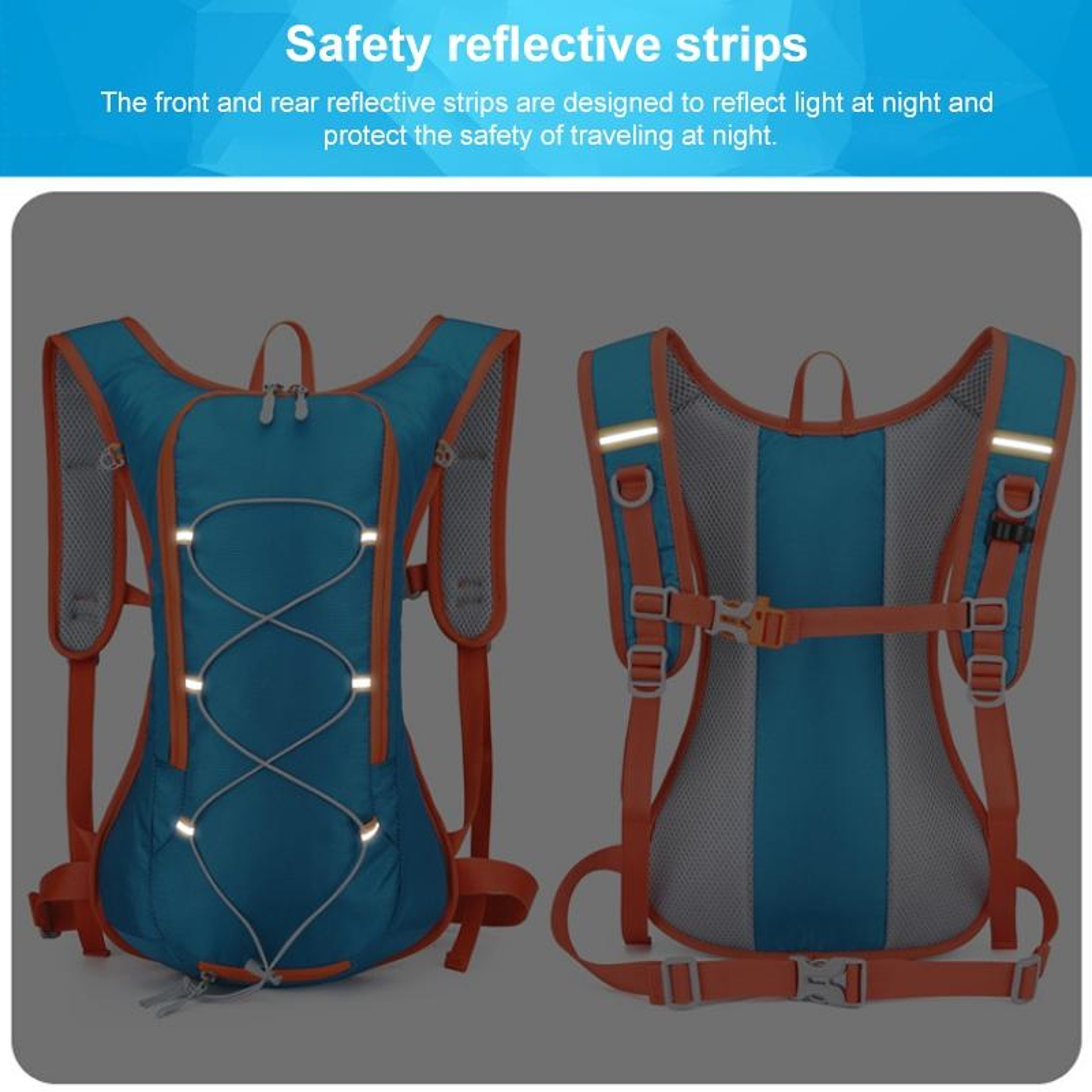 Hydration Backpack Cycling Hydration Pack Lightweight Running Hydration Backpack For Outdoor Sports 8