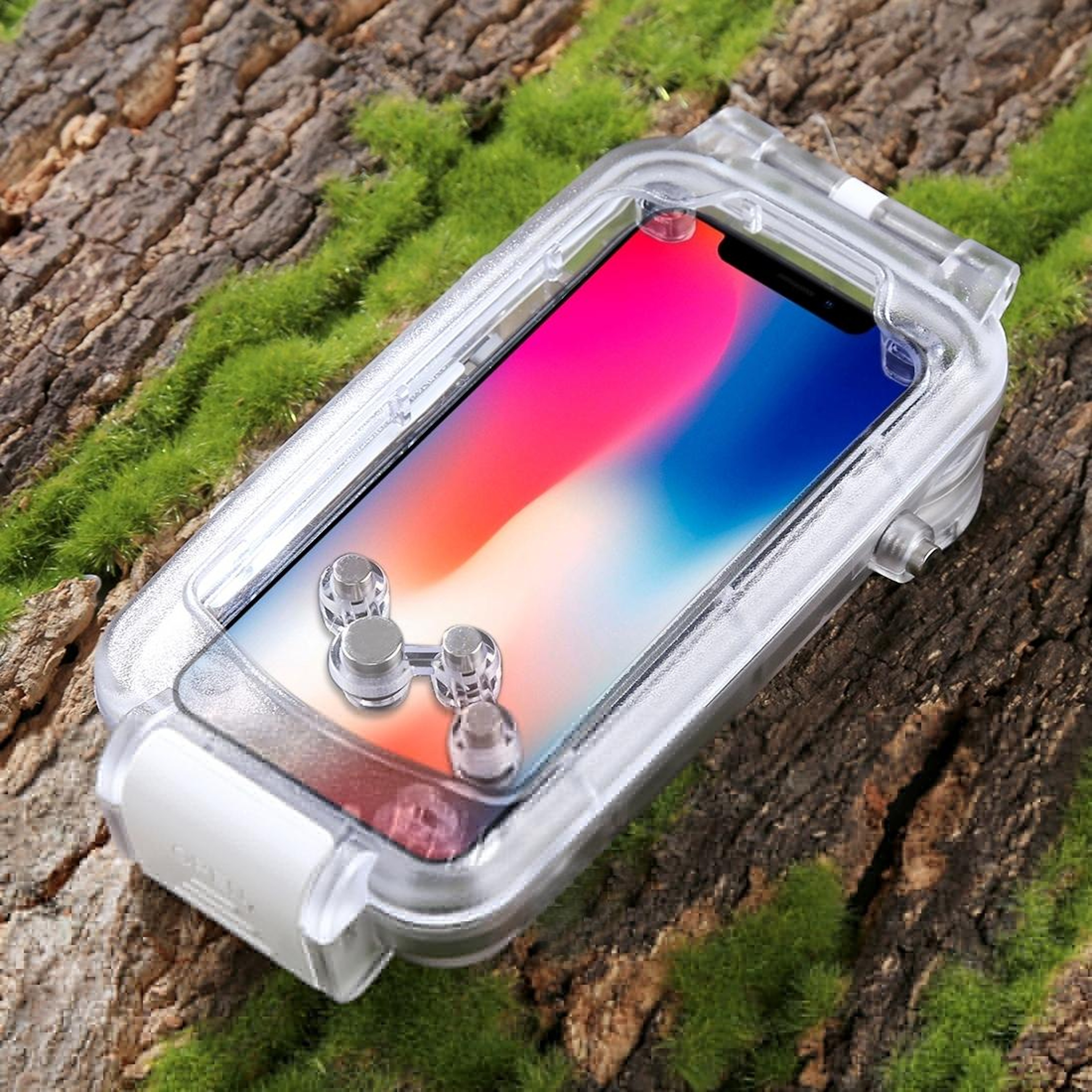 HAWEEL 40m Waterproof Underwater Diving Case for iPhone X/XS Photo & Video Housing – view 6