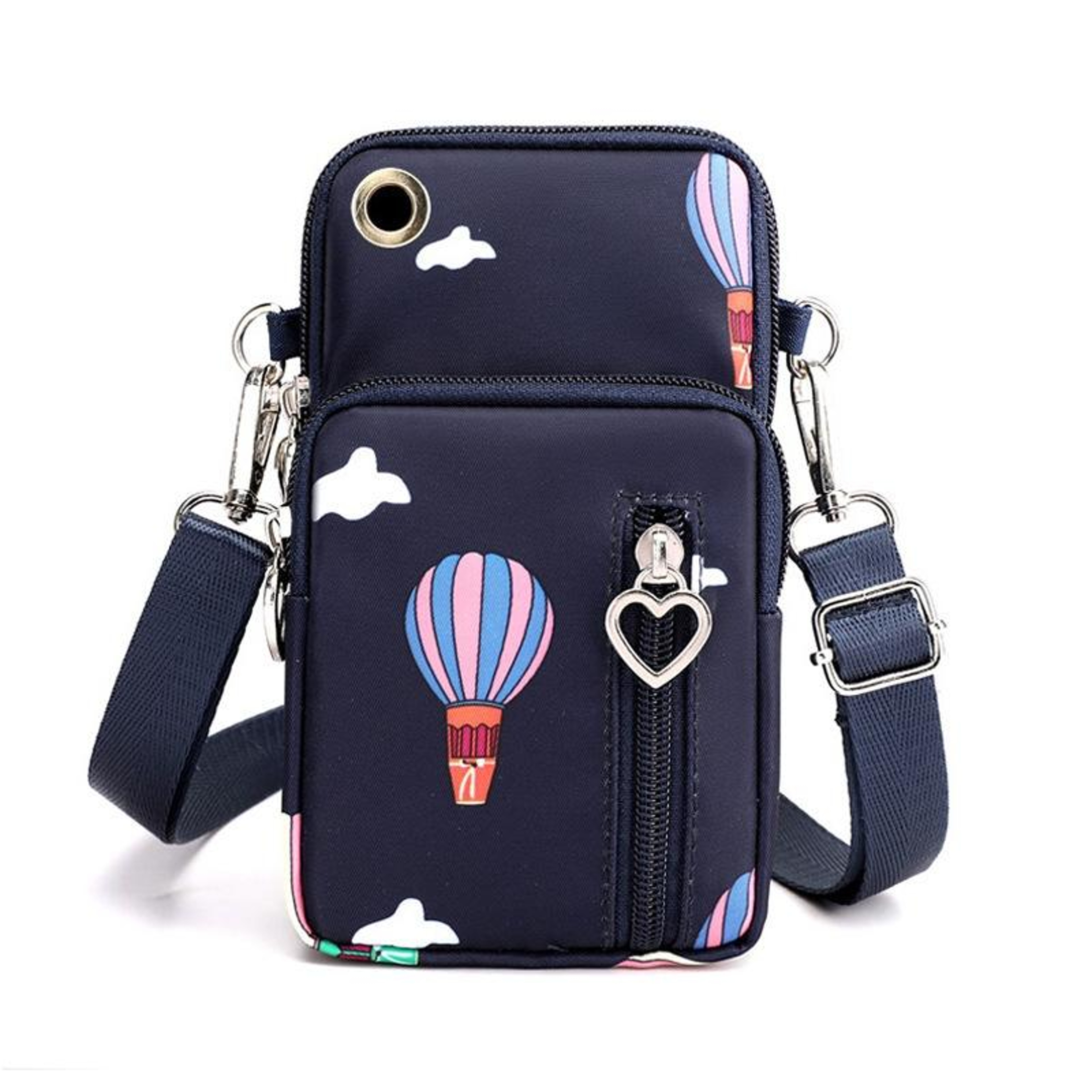 Women Crossbody Phone Wallet Bag With Arm Band RFID Travel Wrist Pouch 13