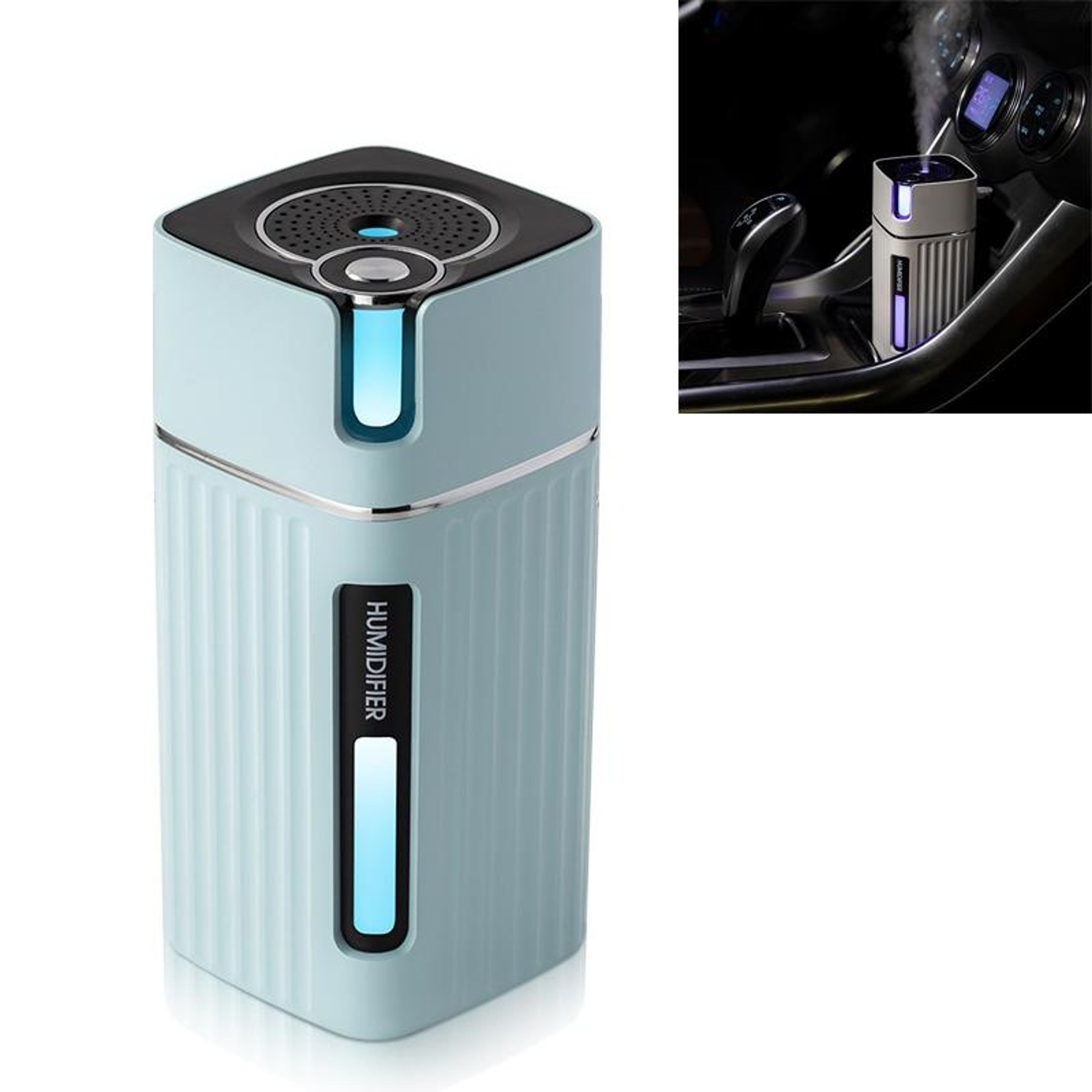 USB Portable Humidifier Mini Ultrasonic Desktop Air Mist Diffuser For Car And Home 1