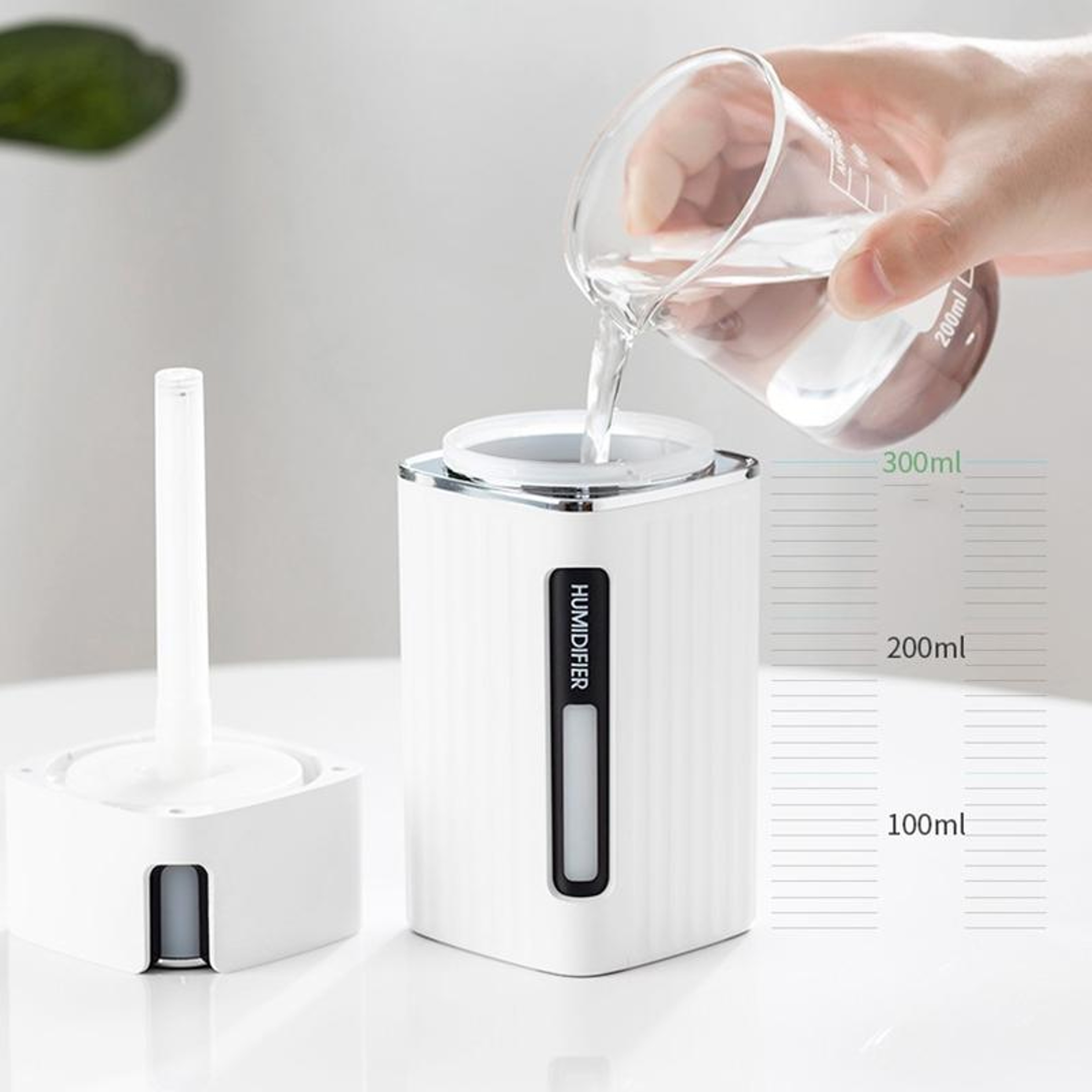 USB Portable Humidifier Mini Ultrasonic Desktop Air Mist Diffuser For Car And Home 4