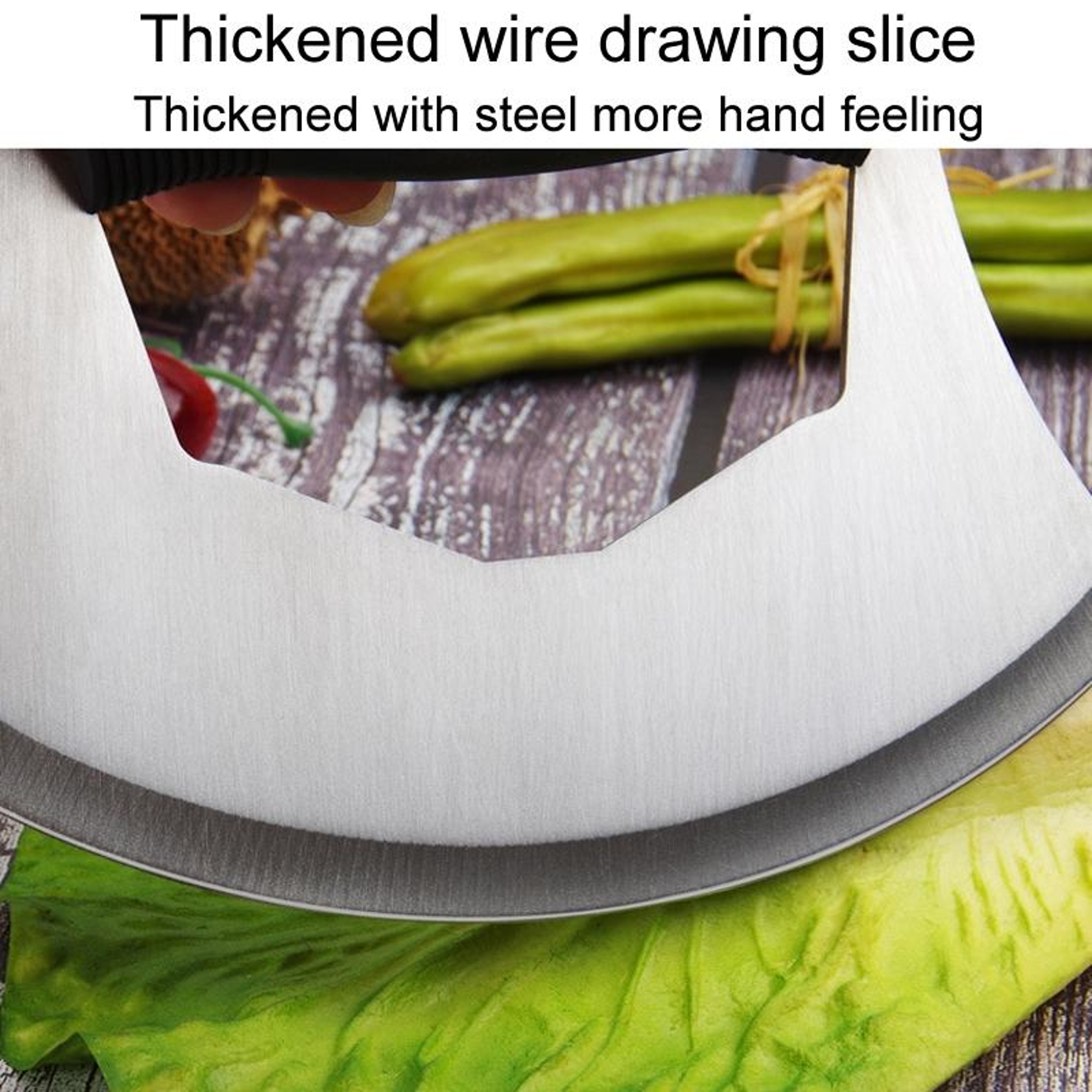 Stainless Steel Herb Cutter & Cheese Slicer Tool Multi Purpose Kitchen Chopper – view 4