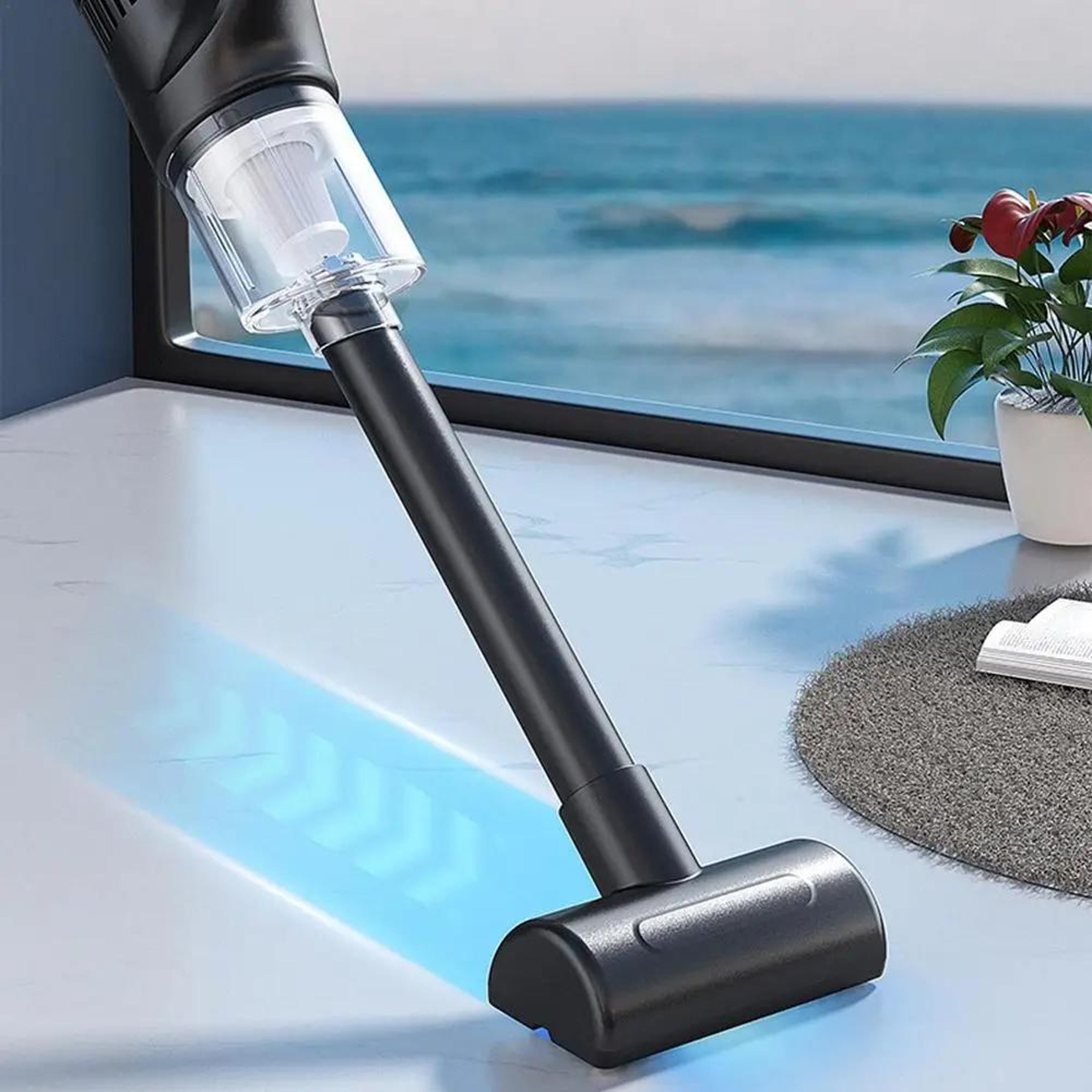Cordless Portable Car Vacuum Cleaner High Suction Wireless Charging Handheld Auto Cleaner – view 8