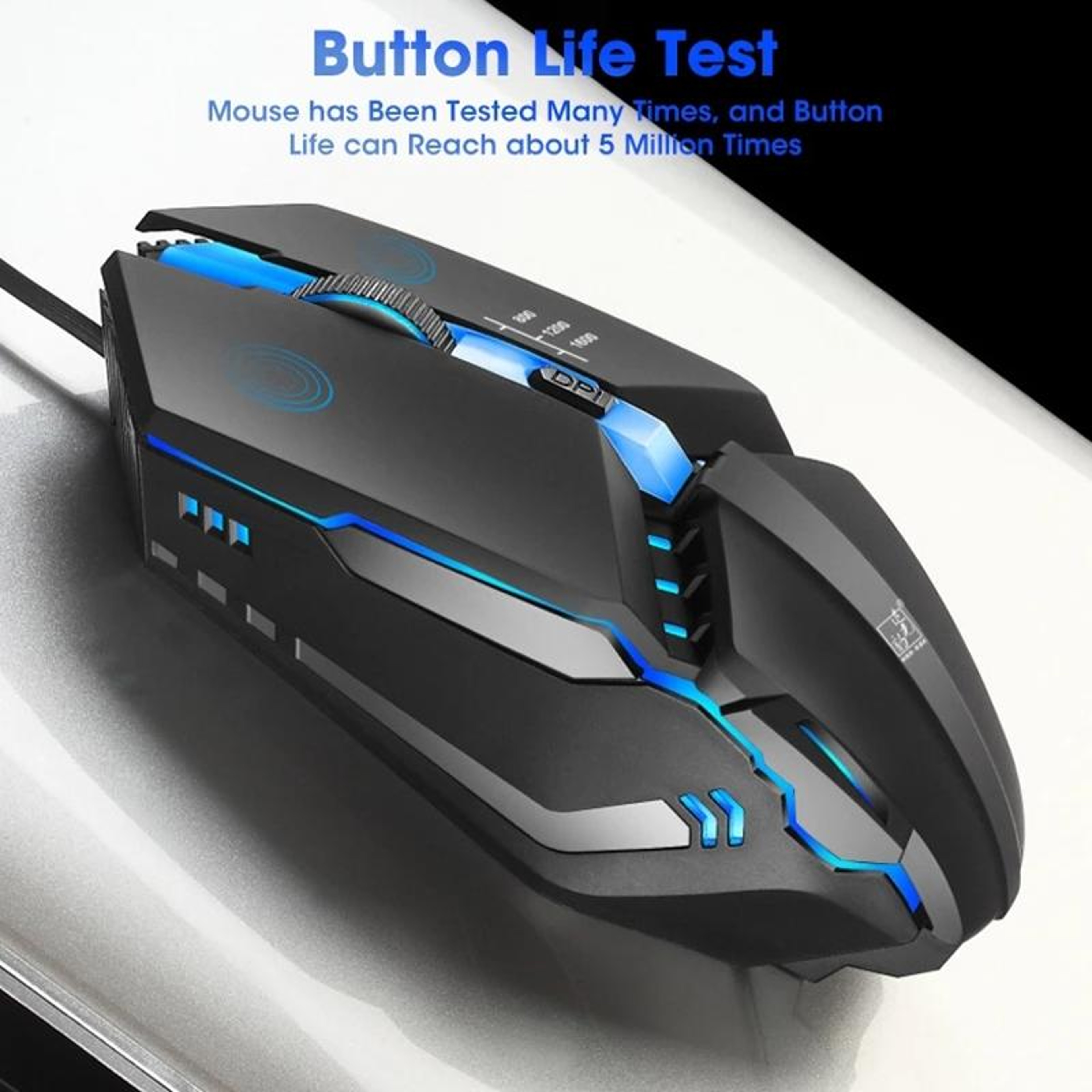 ZGB K3 RGB Wired Gaming Mouse 1600 DPI Ergonomic USB Gaming Mouse 1