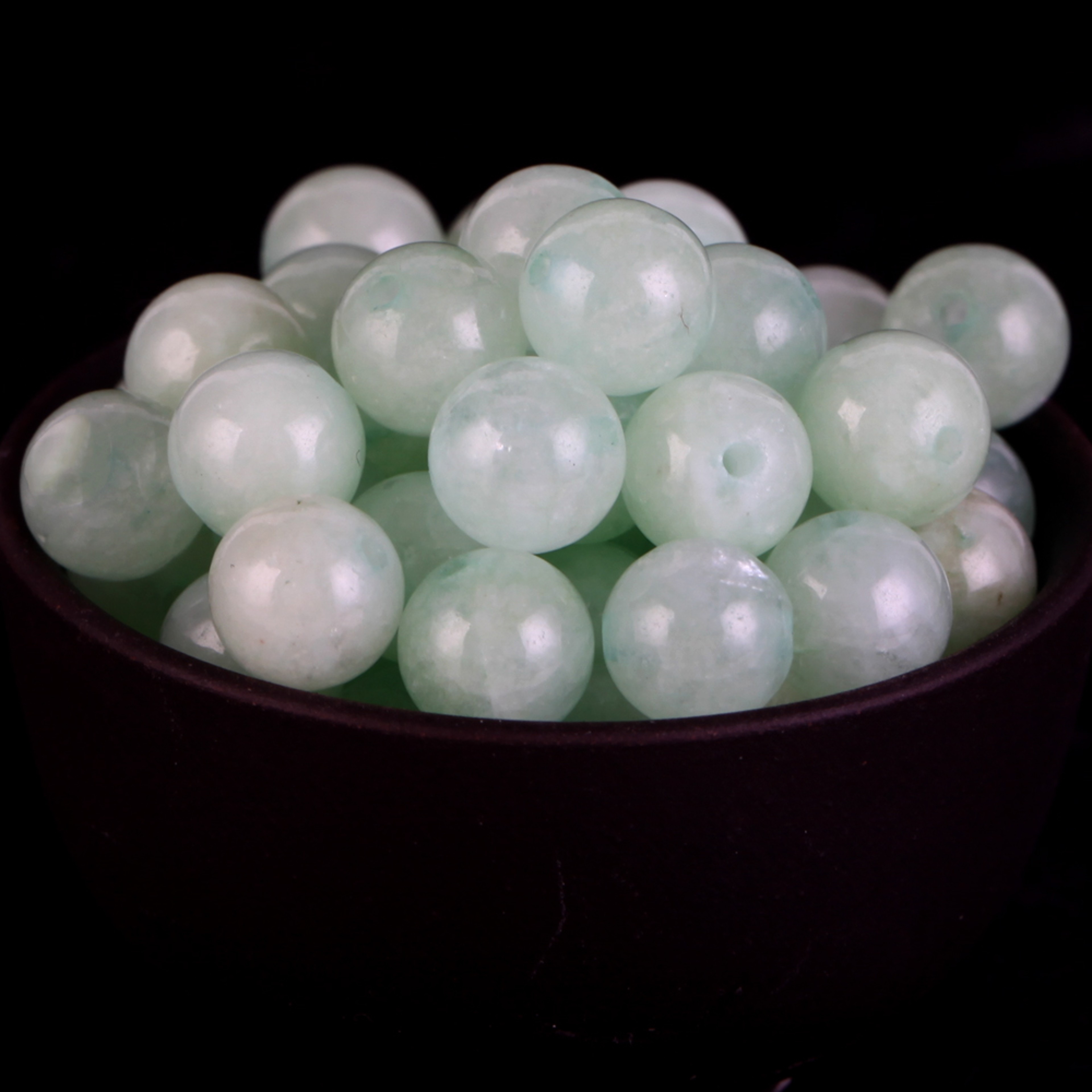 Natural Round Tiger Eye Amazonite Lava Turquoises Agates Jaspers Garnet Spacer Loose Stone Beads for Handmade Bracelets – view 23