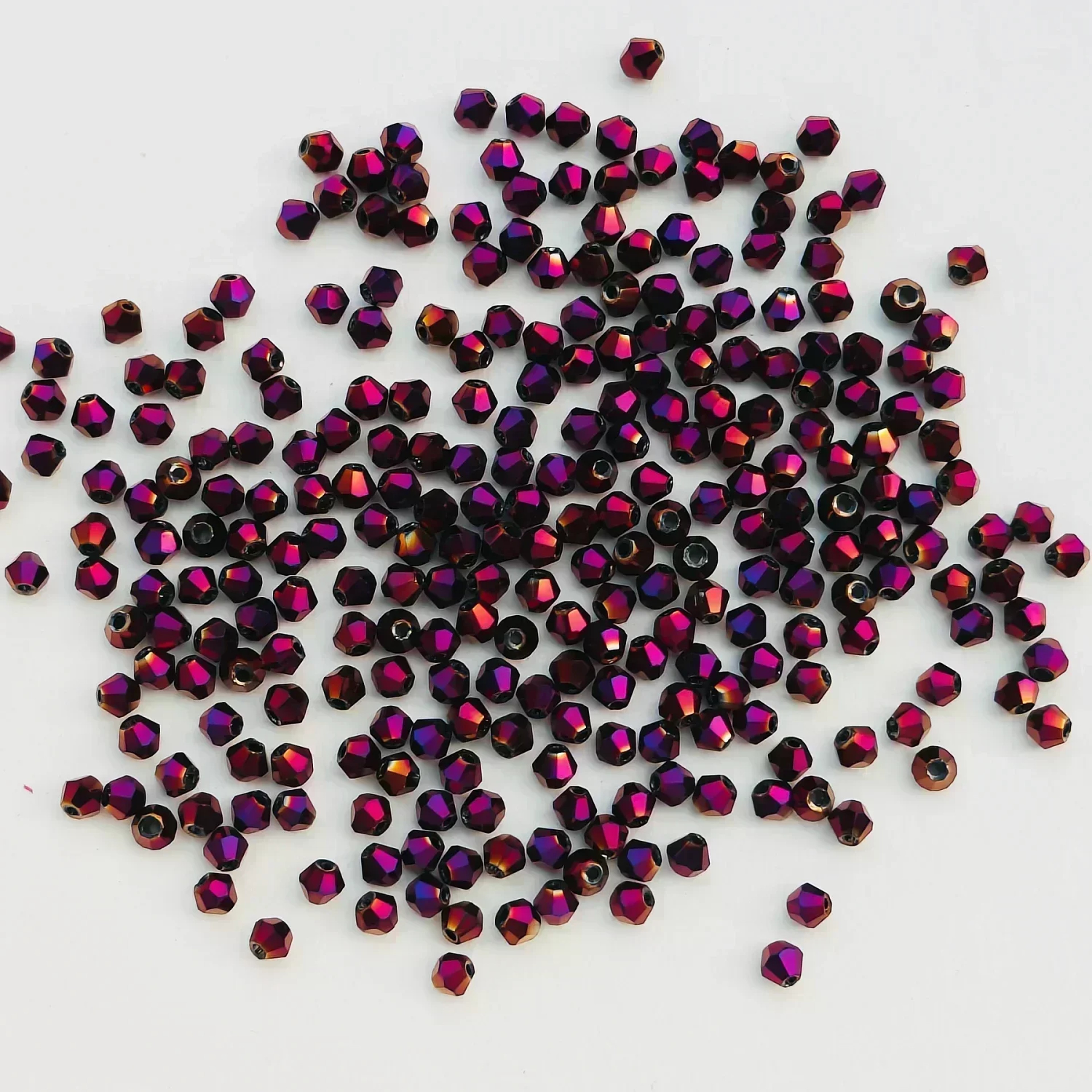 4MM Austria Crystal Bicone Spacer Beads 100PCS for Jewelry Making Bracelets, Necklaces & Earrings – view 19