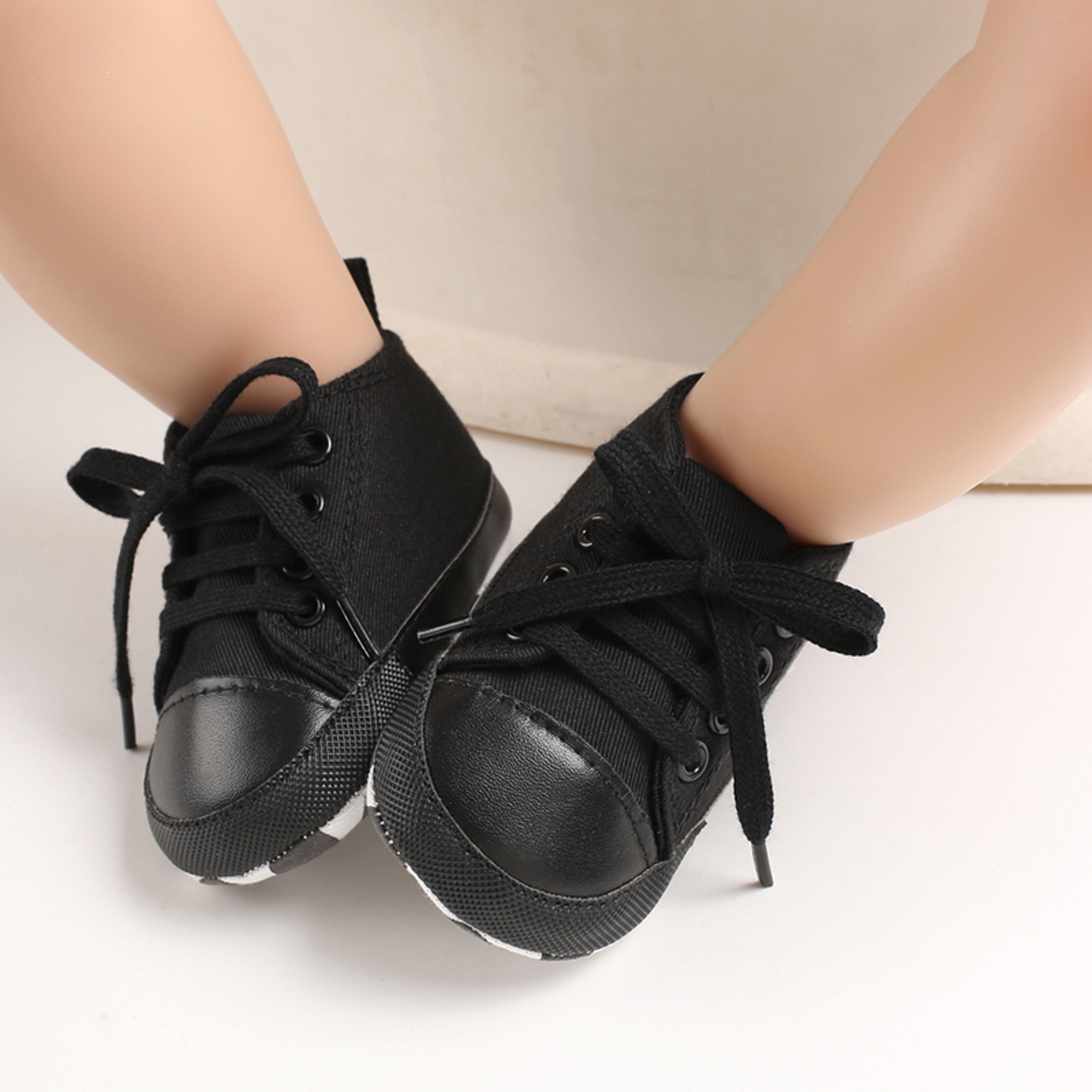 Infant Toddler Anti-slip Baby Shoes Baby Canvas Classic Sneakers Newborn Star Sports Shoes Baby Boys Girls First Walkers – view 16