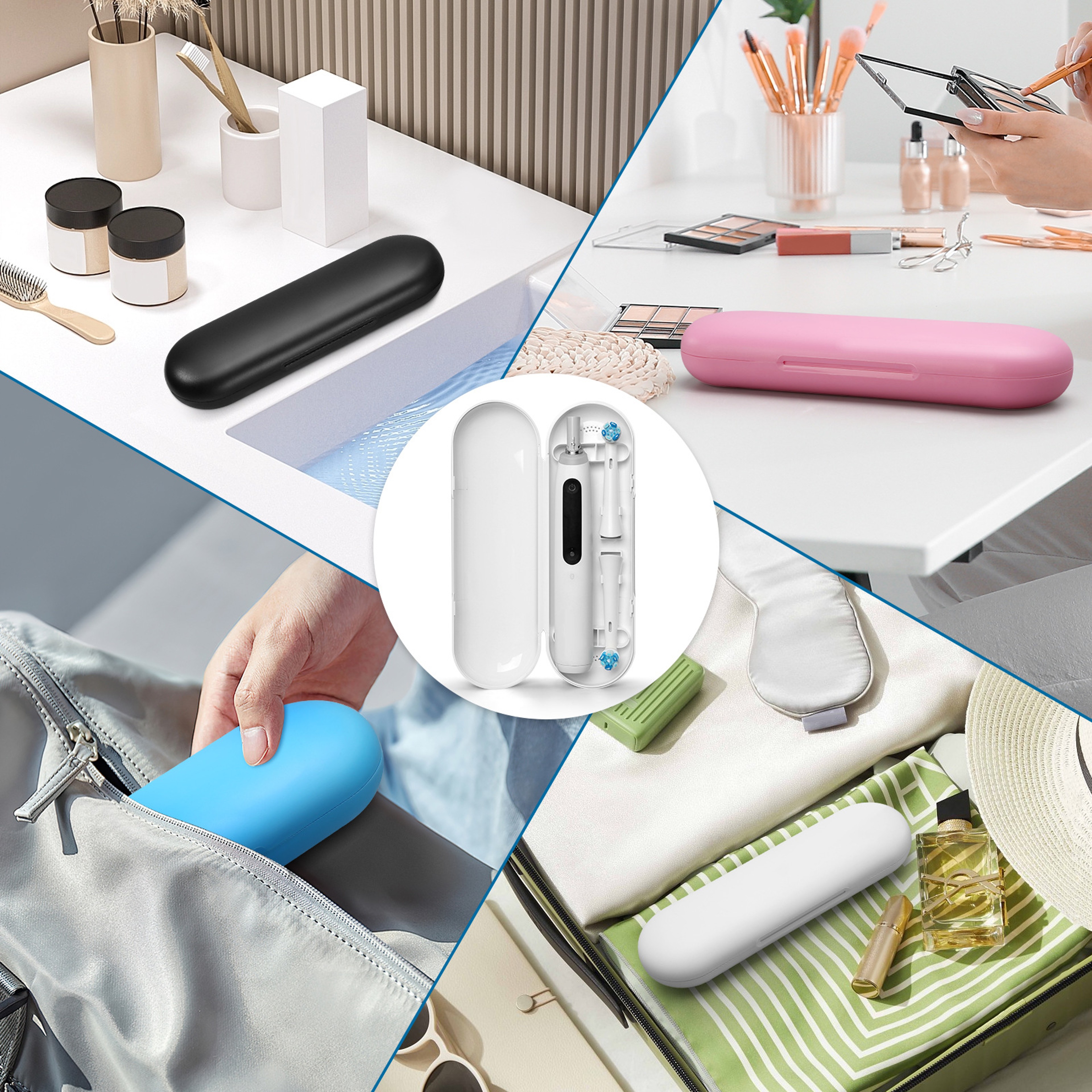 Electric Toothbrush Travel Box Compatible with OralB iO, Portable Dustproof Toothbrush Case for Secure & Hygienics – view 4