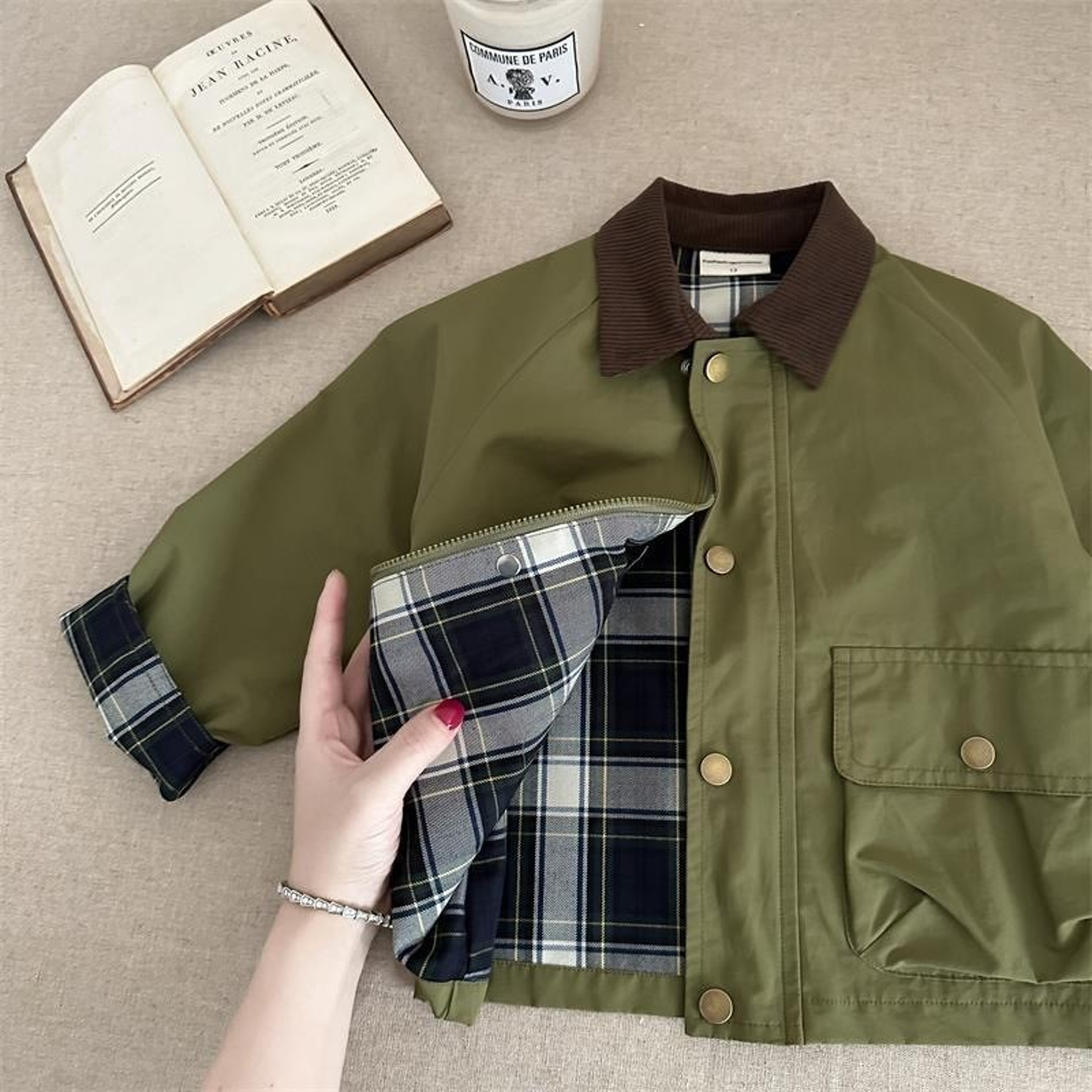 Infant Toddler Child Trench Jacket, Fashion Baby Girl Boy Cargo Patchwork Coat, Spring Autumn Dust Coat Baby Clothes – view 6